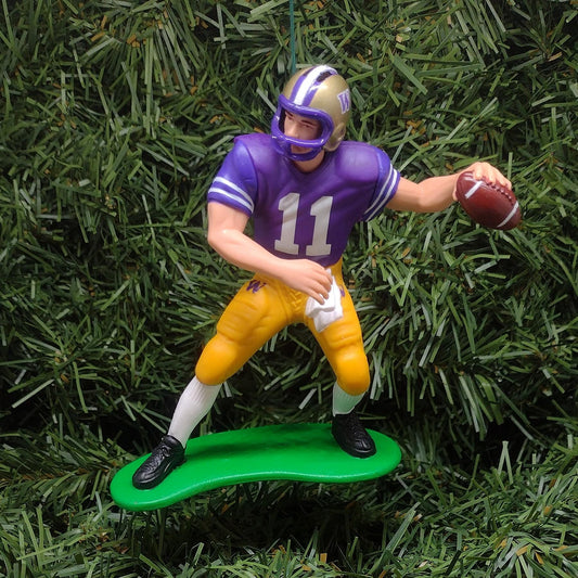 WASHINGTON HUSKIES Ornament Christmas Tree Decoration Mark Brunell NCAA football Unique Xmas Gift Idea