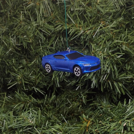 Chevy Camaro Ornament 2016 SS Christmas tree decoration for car enthusiast man cave tree Chevrolet 2017 2018