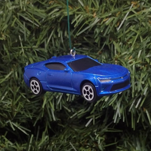 Chevy Camaro Ornament 2016 SS Christmas tree decoration for car enthusiast man cave tree Chevrolet 2017 2018