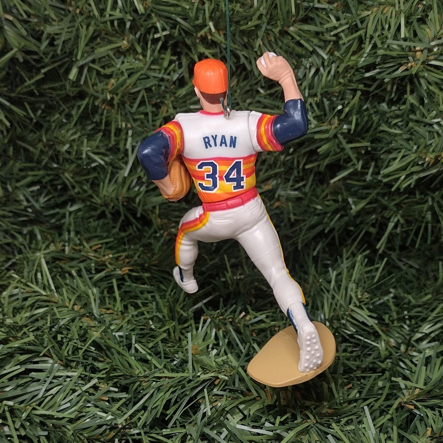 Nolan Ryan HOUSTON ASTROS Christmas tree ornament mlb baseball xmas figure unique gift idea