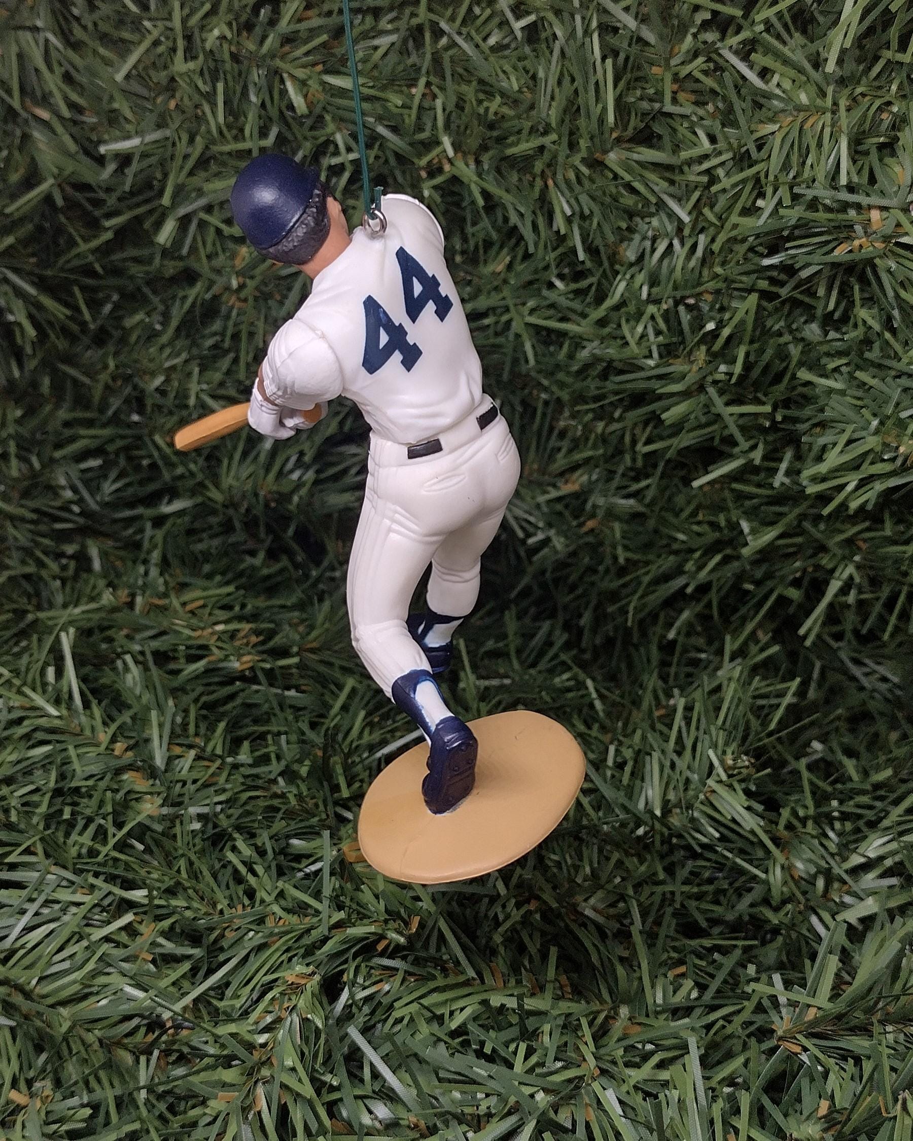 NEW YORK YANKEES ornament Christmas tree decoration Reggie Jackson unique Xmas gift idea mlb baseball figure World Series champ