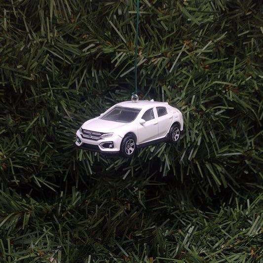 HONDA CIVIC Christmas ornament 2017 Hatchback Unique gift idea Xmas tree decoration 2016-2021 models White