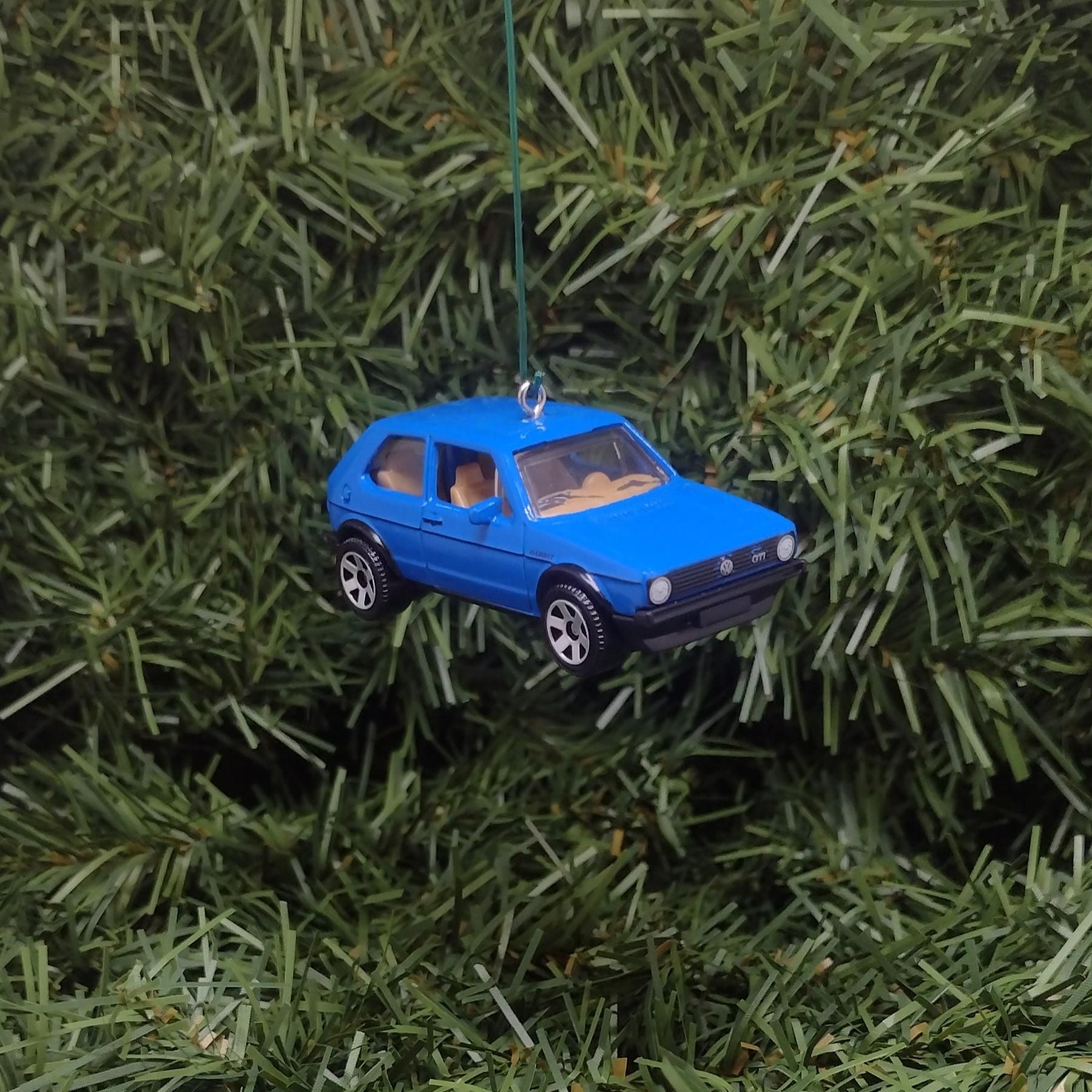 VW Golf MK1 GTI Ornament Christmas Gift 1976 Volkswagen Xmas Tree Decoration 2.5 inch licensed