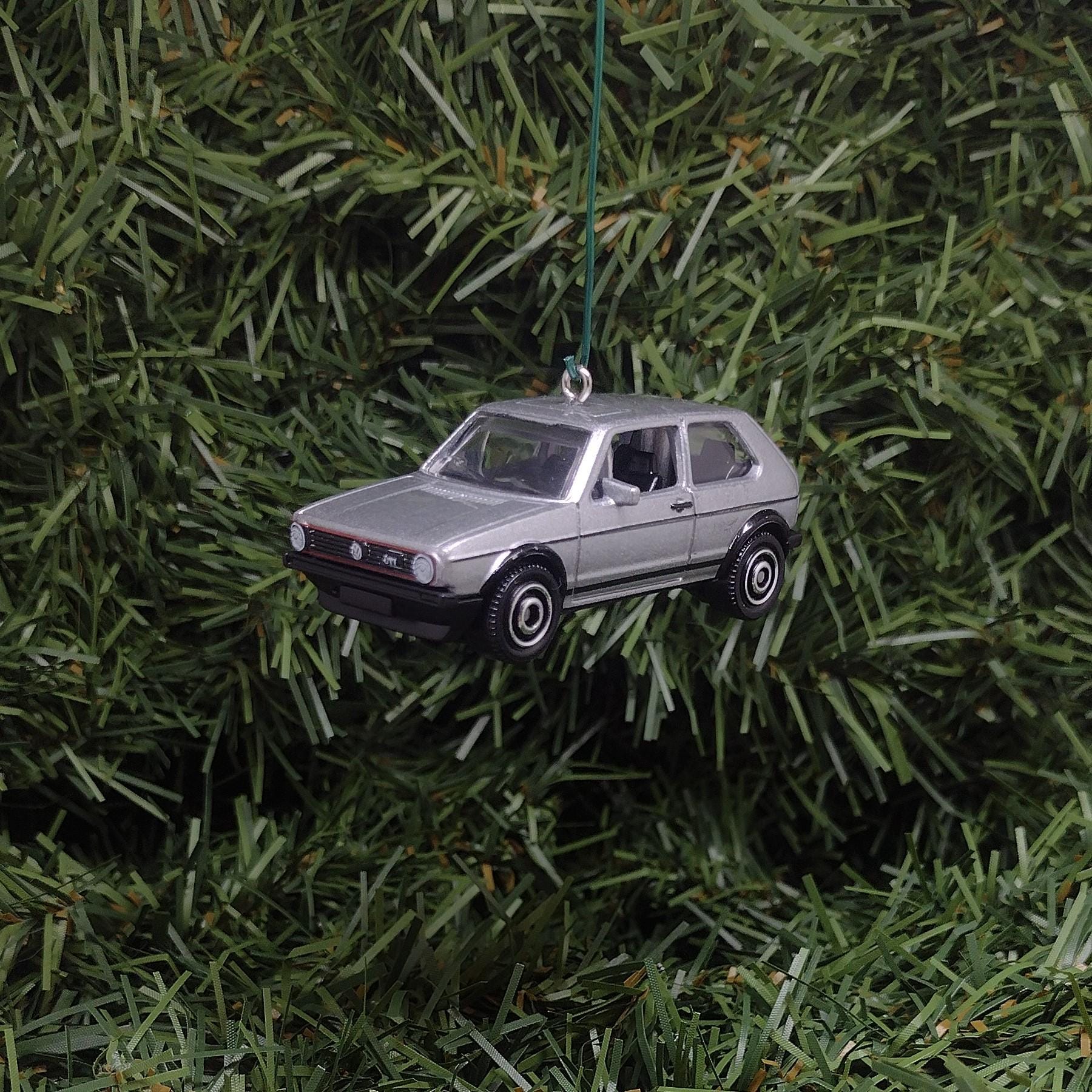 VW Golf MK1 GTI Ornament Christmas Gift 1976 Volkswagen Xmas Tree Decoration 2.5 inch licensed