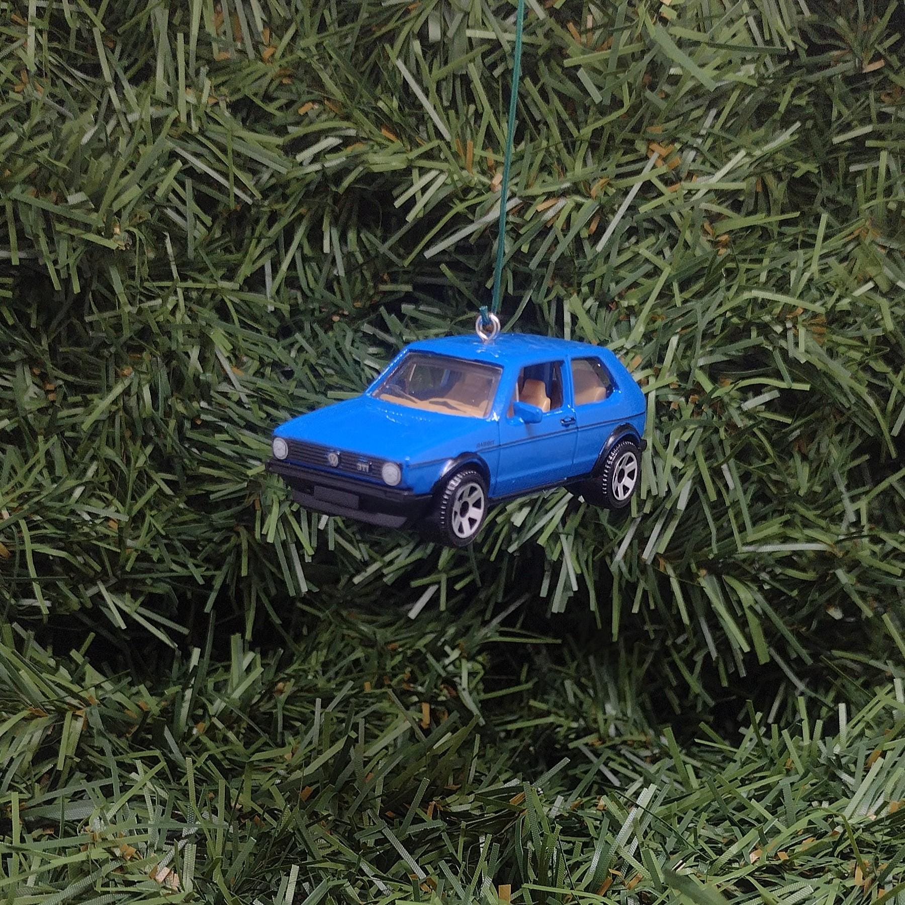 VW Golf MK1 GTI Ornament Christmas Gift 1976 Volkswagen Xmas Tree Decoration 2.5 inch licensed