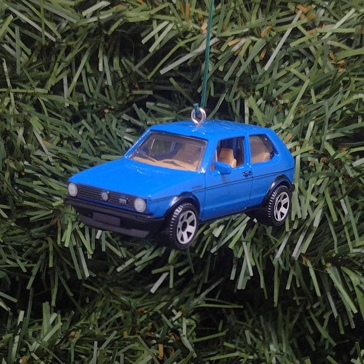 VW Golf MK1 GTI Ornament Christmas Gift 1976 Volkswagen Xmas Tree Decoration 2.5 inch licensed