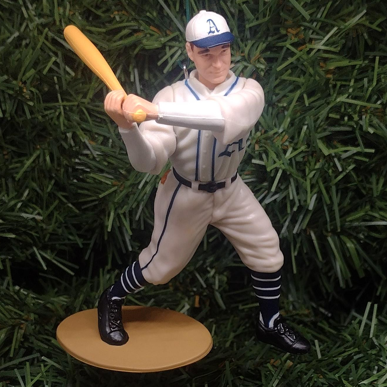 Jimmie Foxx PHILADELPHIA (Oakland) ATHLETICS MLB Ornament Christmas Decoration Baseball Figure Unique Gift Idea