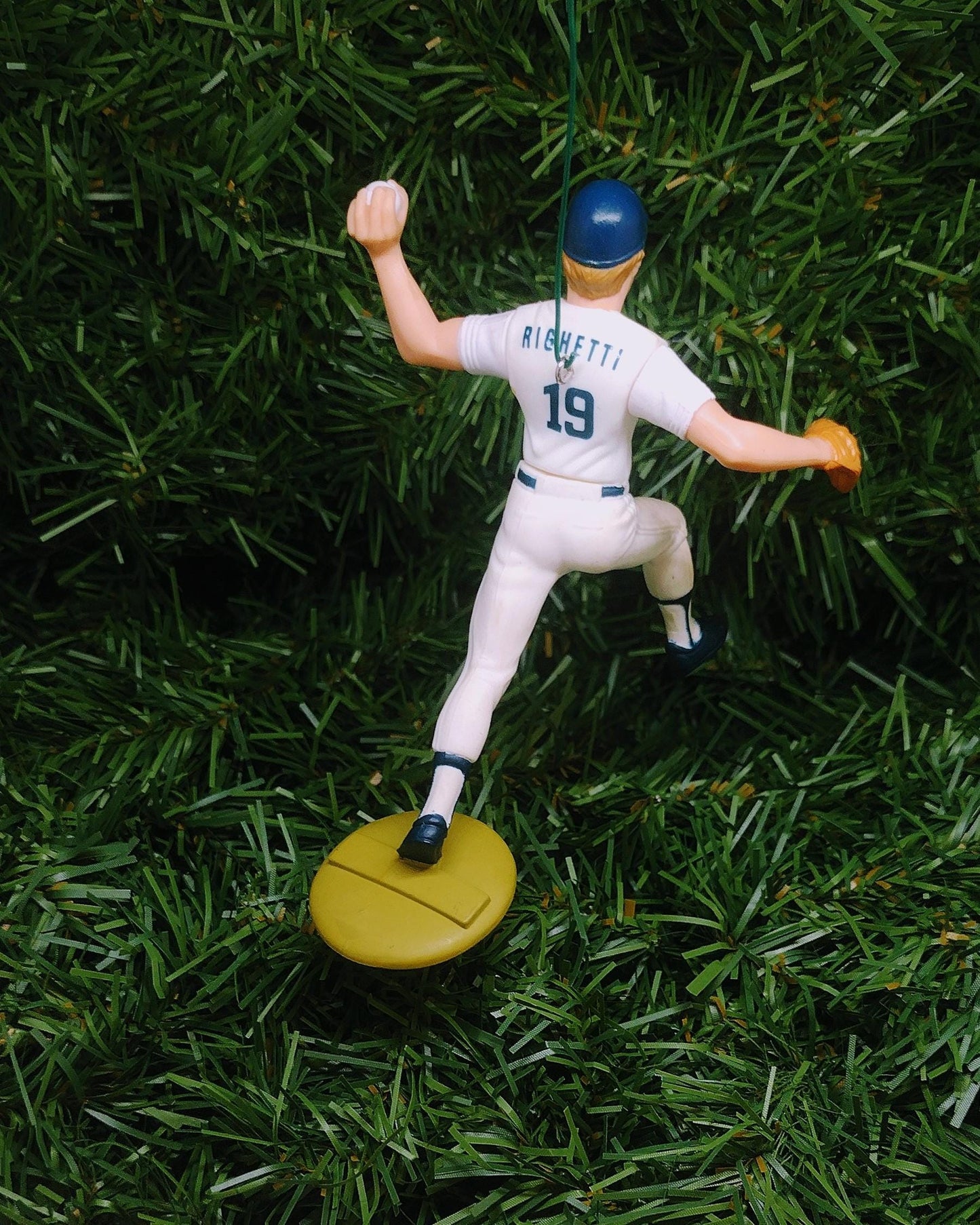 NEW YORK YANKEES Ornament Dave Righetti Jimmy Key Danny Tartabull Jim Abbott Christmas Gift