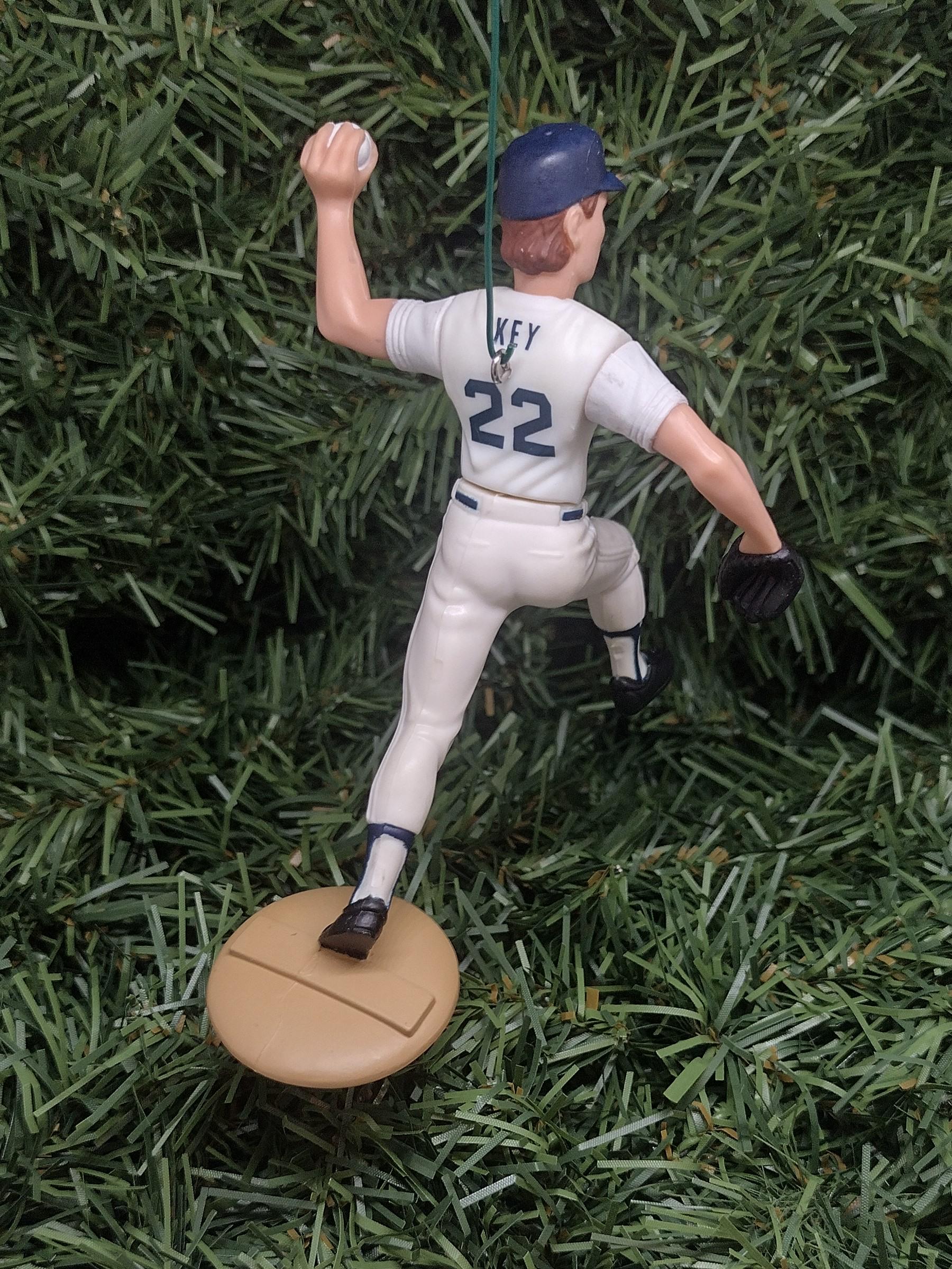 NEW YORK YANKEES Ornament Dave Righetti Jimmy Key Danny Tartabull Jim Abbott Christmas Gift