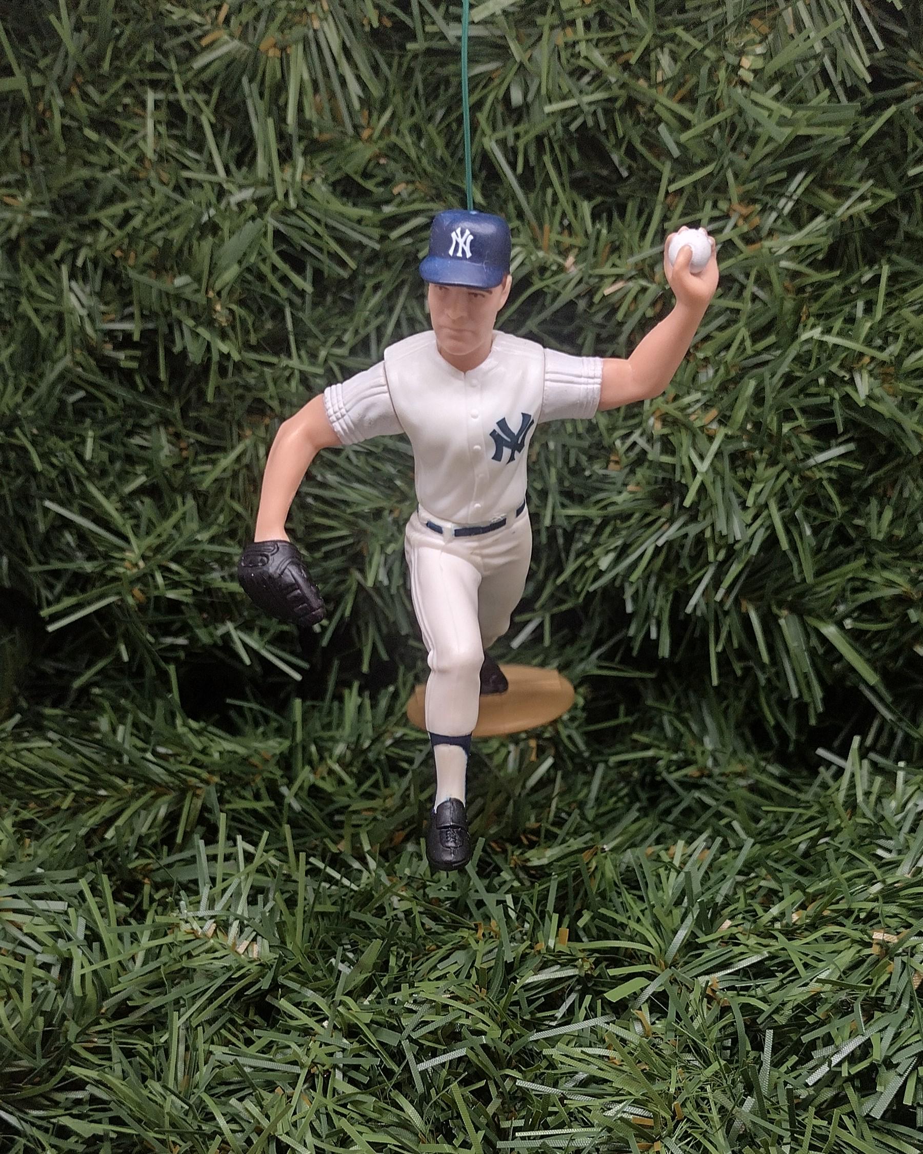 NEW YORK YANKEES Ornament Dave Righetti Jimmy Key Danny Tartabull Jim Abbott Christmas Gift