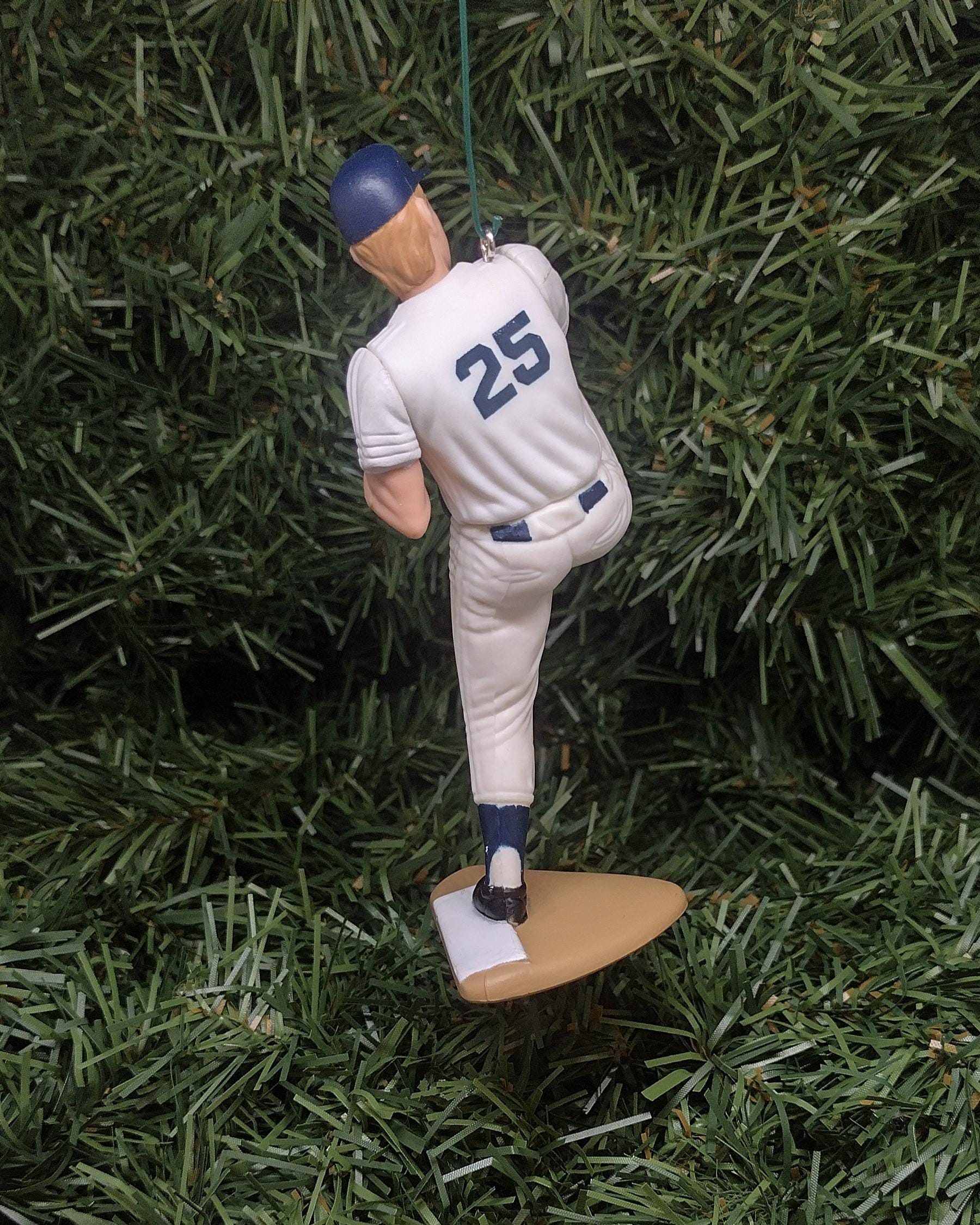 NEW YORK YANKEES Ornament Dave Righetti Jimmy Key Danny Tartabull Jim Abbott Christmas Gift