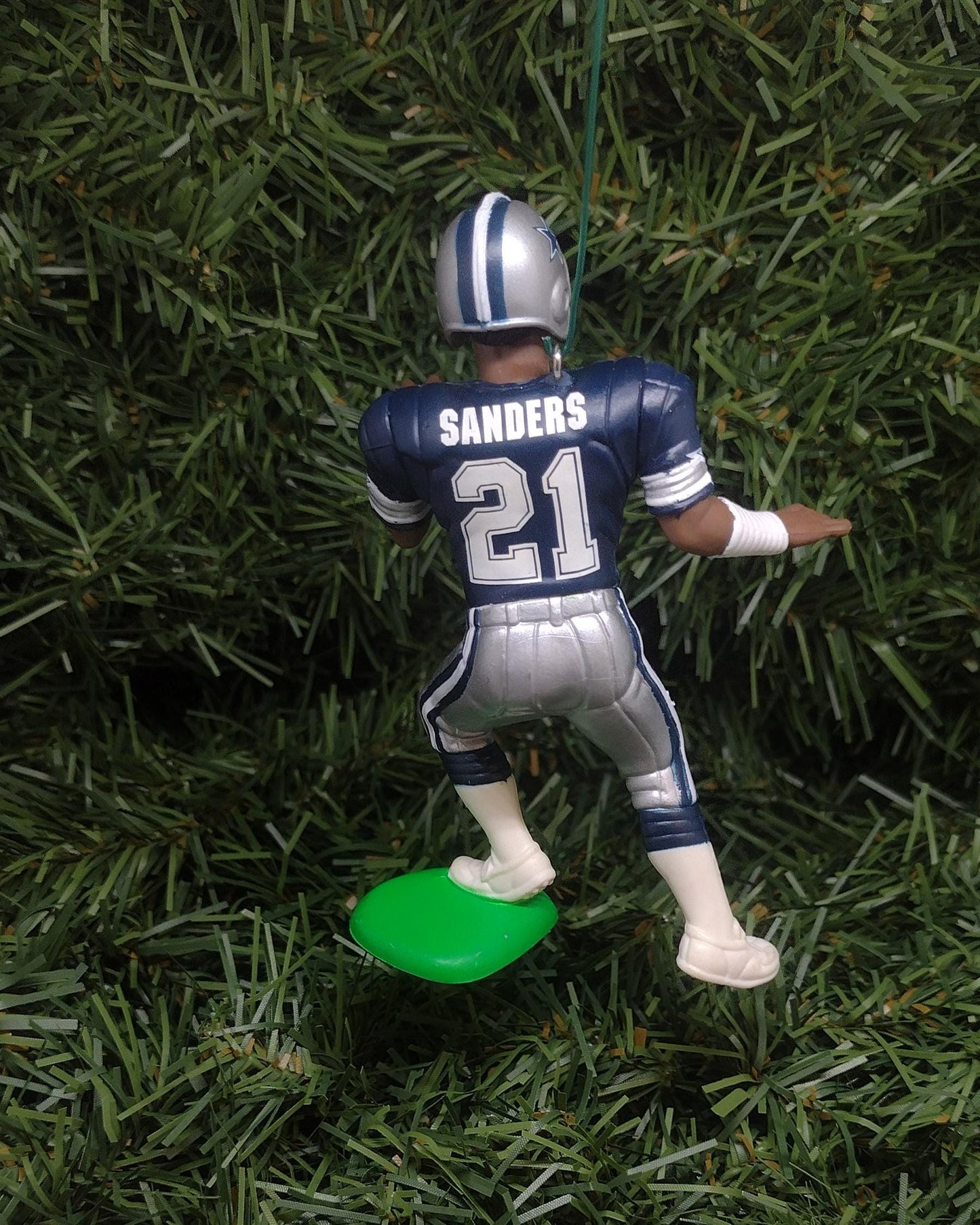 Deion Sanders DALLAS COWBOYS Christmas Tree Ornament NFL football Unique Gift Idea