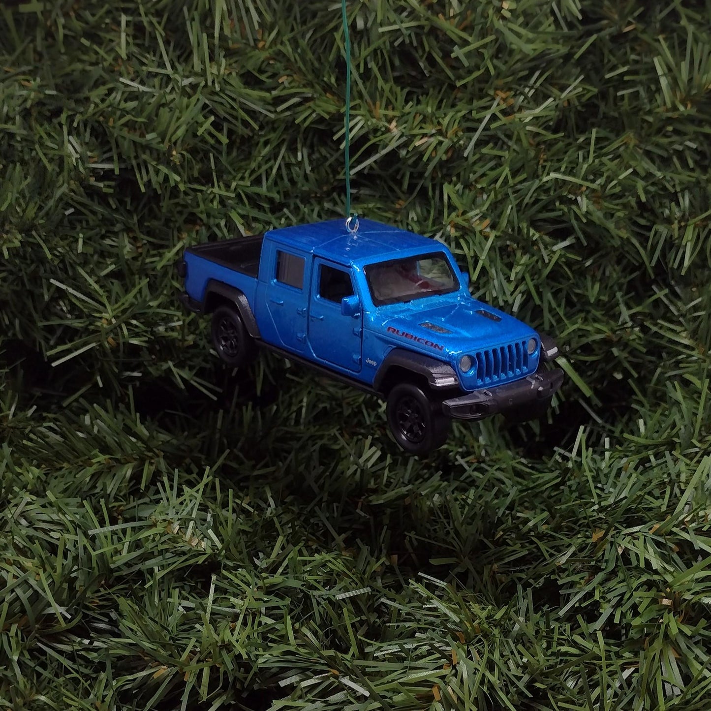 JEEP GLADIATOR Ornament Christmas Gift Xmas Tree Decoration 5 inch Blue 2019-2024