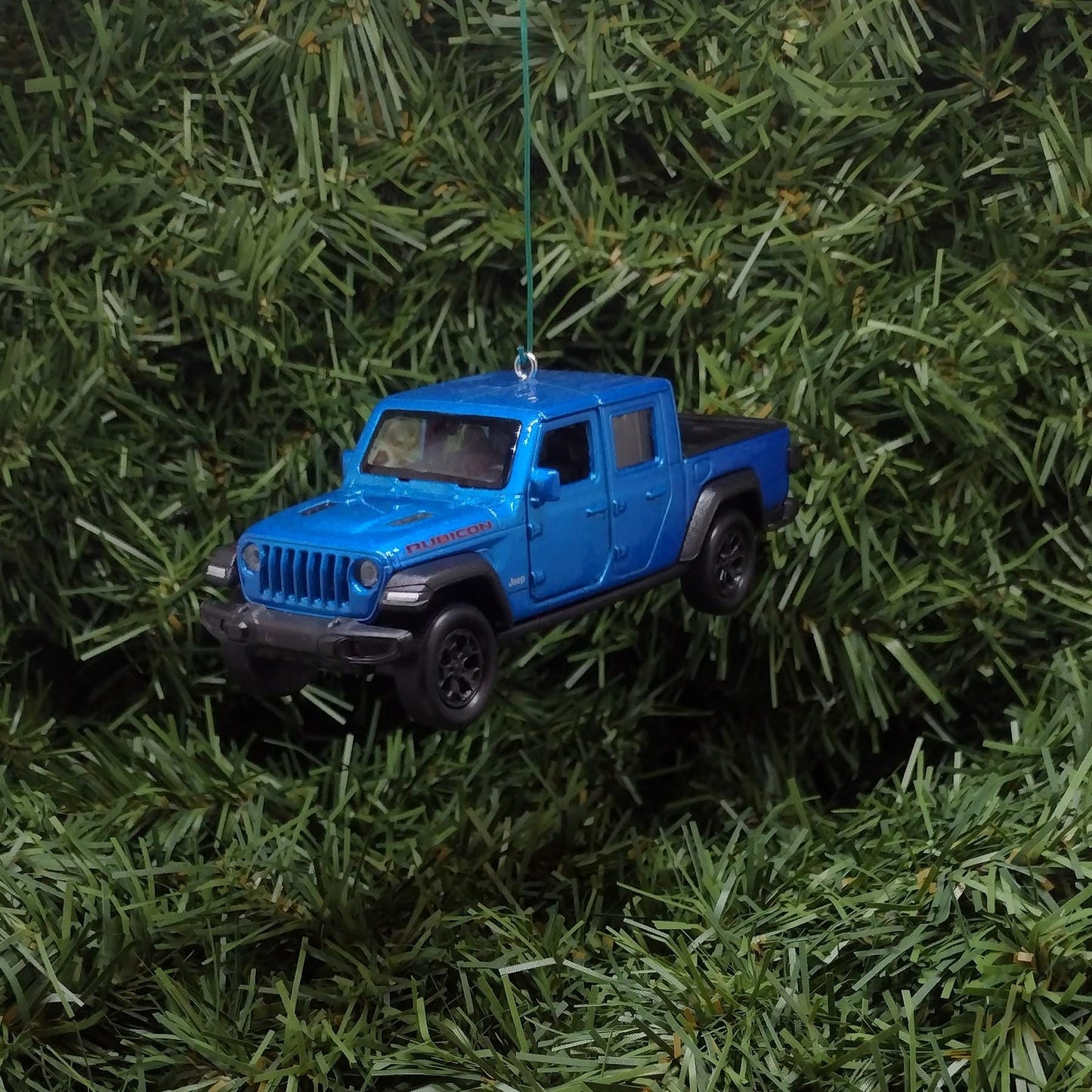 JEEP GLADIATOR Ornament Christmas Gift Xmas Tree Decoration 5 inch Blue 2019-2024