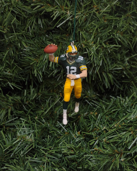 GREEN BAY PACKERS Ornament Aaron Rodgers Christmas Gift Xmas Tree Decoration Nfl football