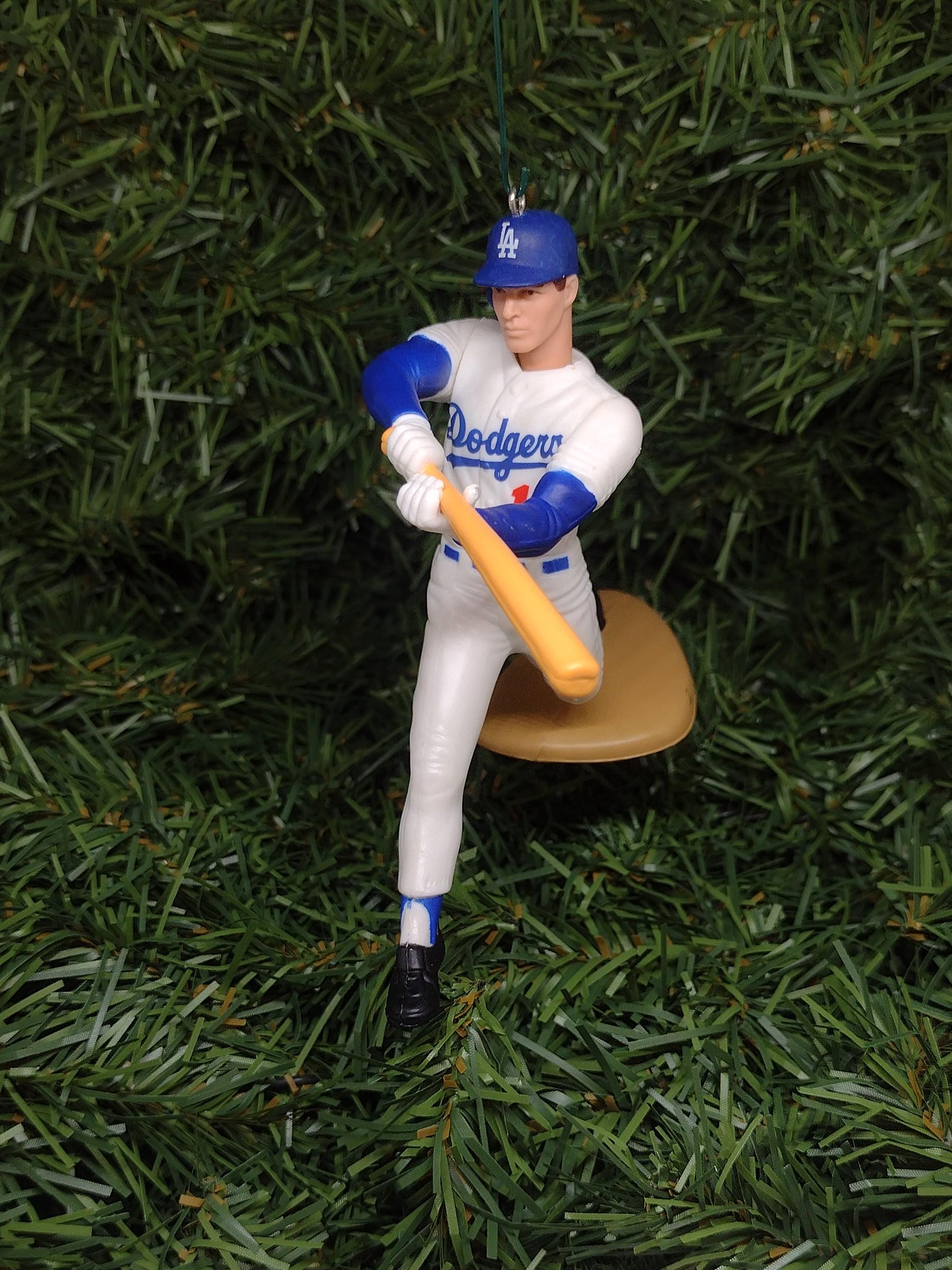 Los Angeles Dodgers Ornament Mike PiazzaHideo Nomo Raul Mondesi Christmas Gift MLB Baseball Figure