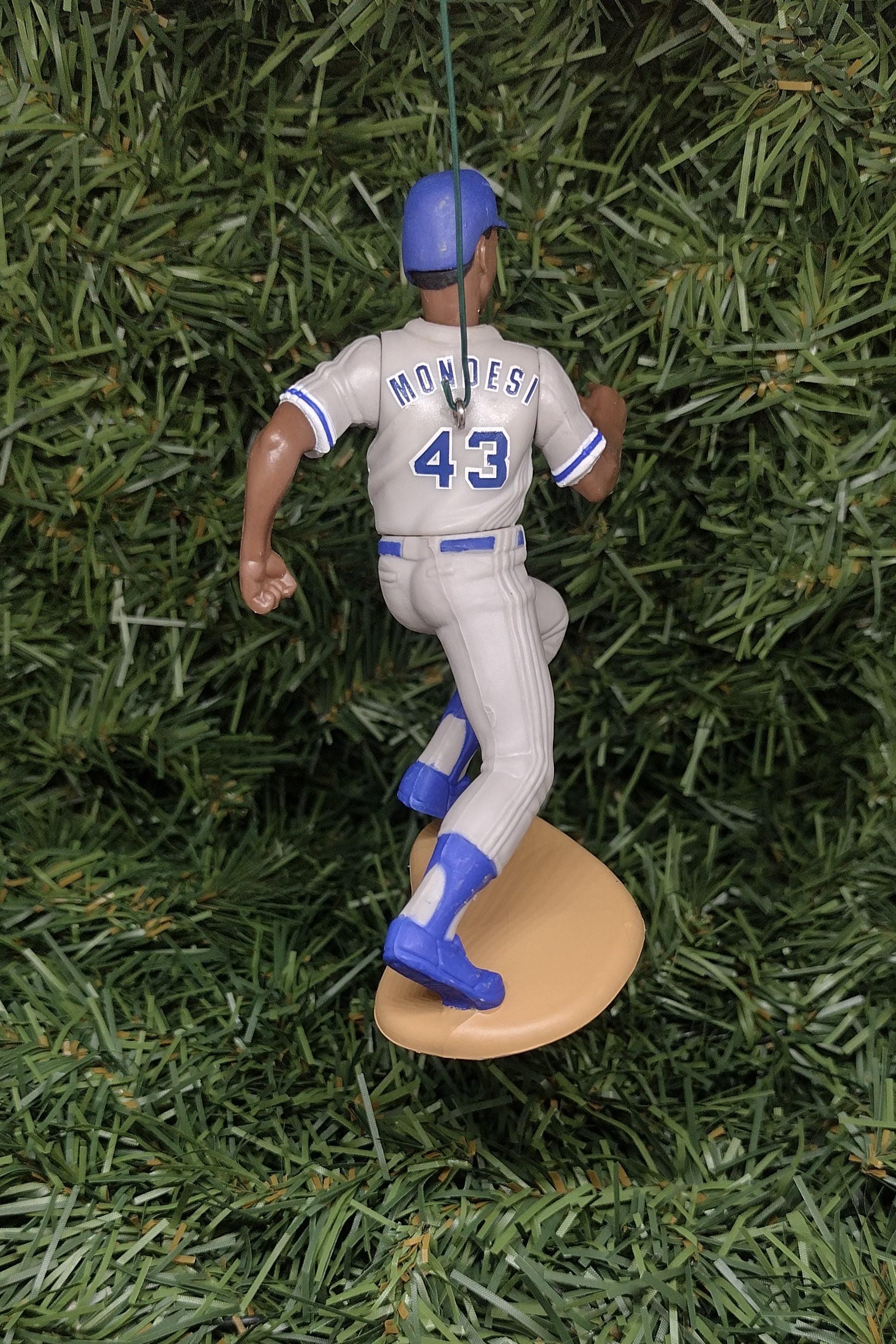 Los Angeles Dodgers Ornament Mike PiazzaHideo Nomo Raul Mondesi Christmas Gift MLB Baseball Figure