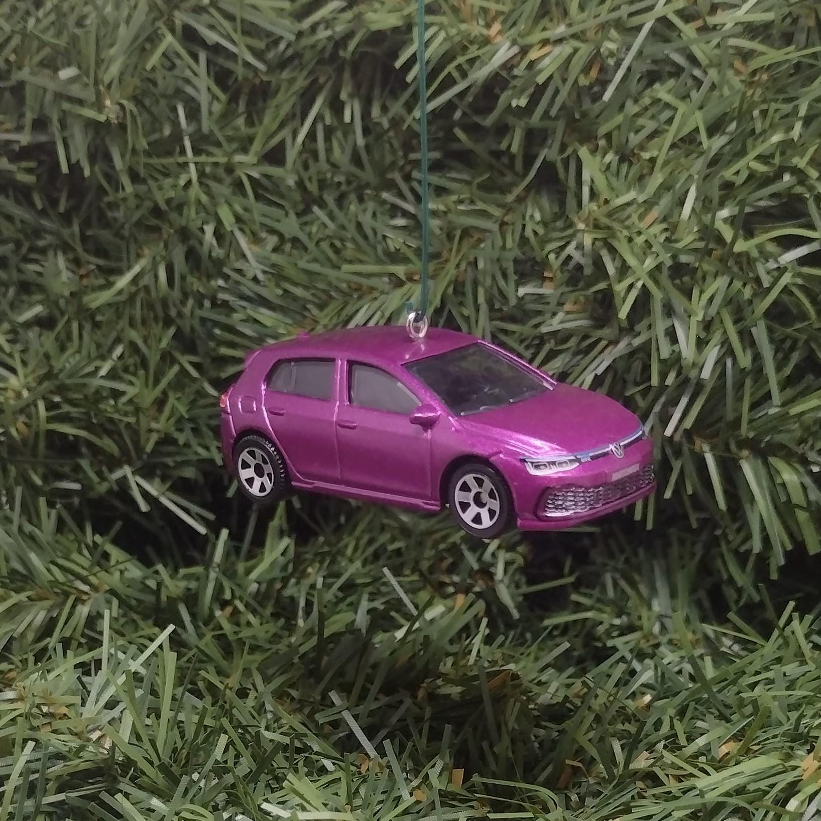 VW Golf GTE Ornament Christmas Gift Volkswagen Xmas Tree Decoration Licensed