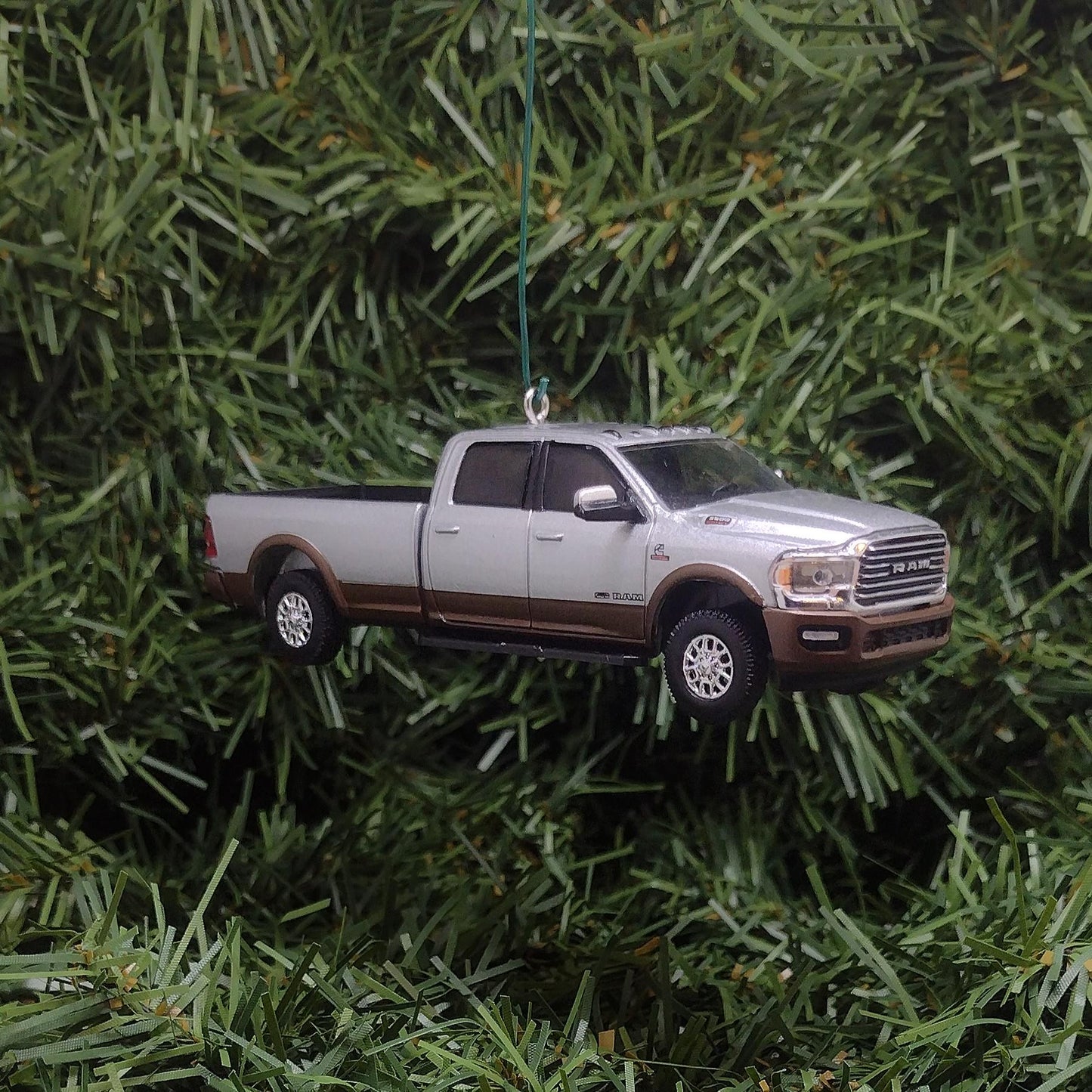 Dodge 2023 Ram Ornament 3500 Longhorn Truck Christmas Gift Xmas Tree Decoration