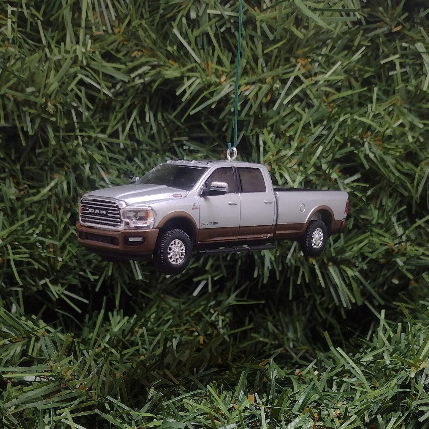 Dodge 2023 Ram Ornament 3500 Longhorn Truck Christmas Gift Xmas Tree Decoration