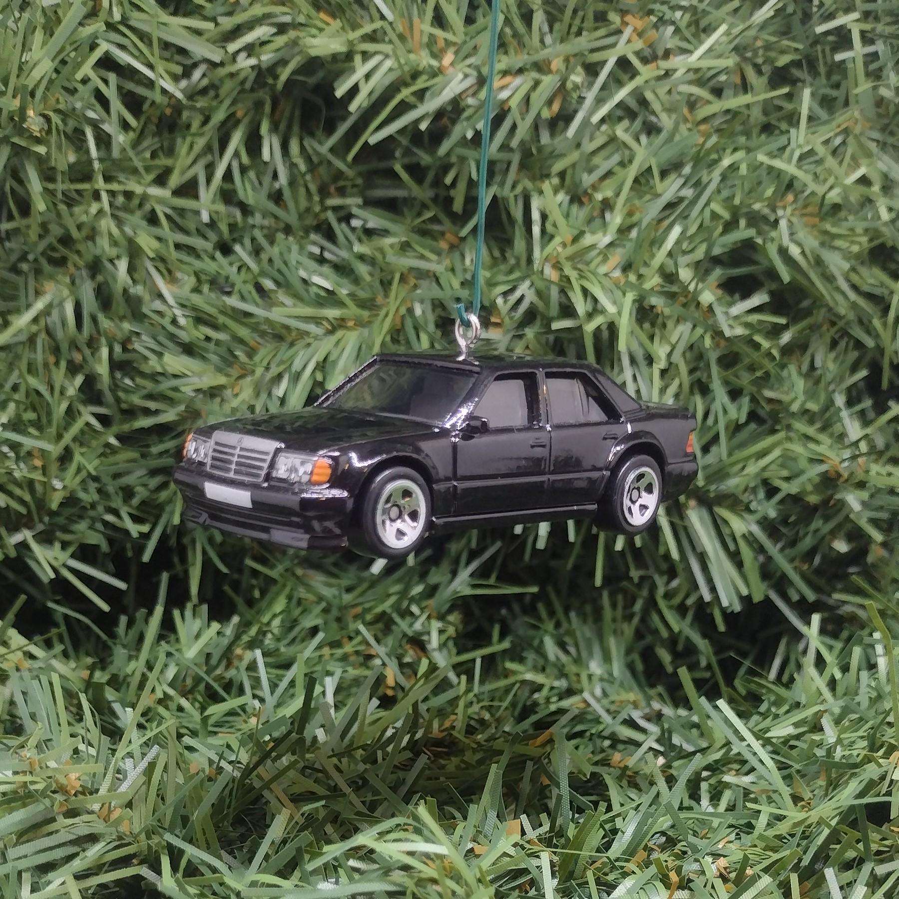Mercedes-Benz Ornament 500E Christmas Tree Decoration Unique Xmas Gift Idea 1991-1994