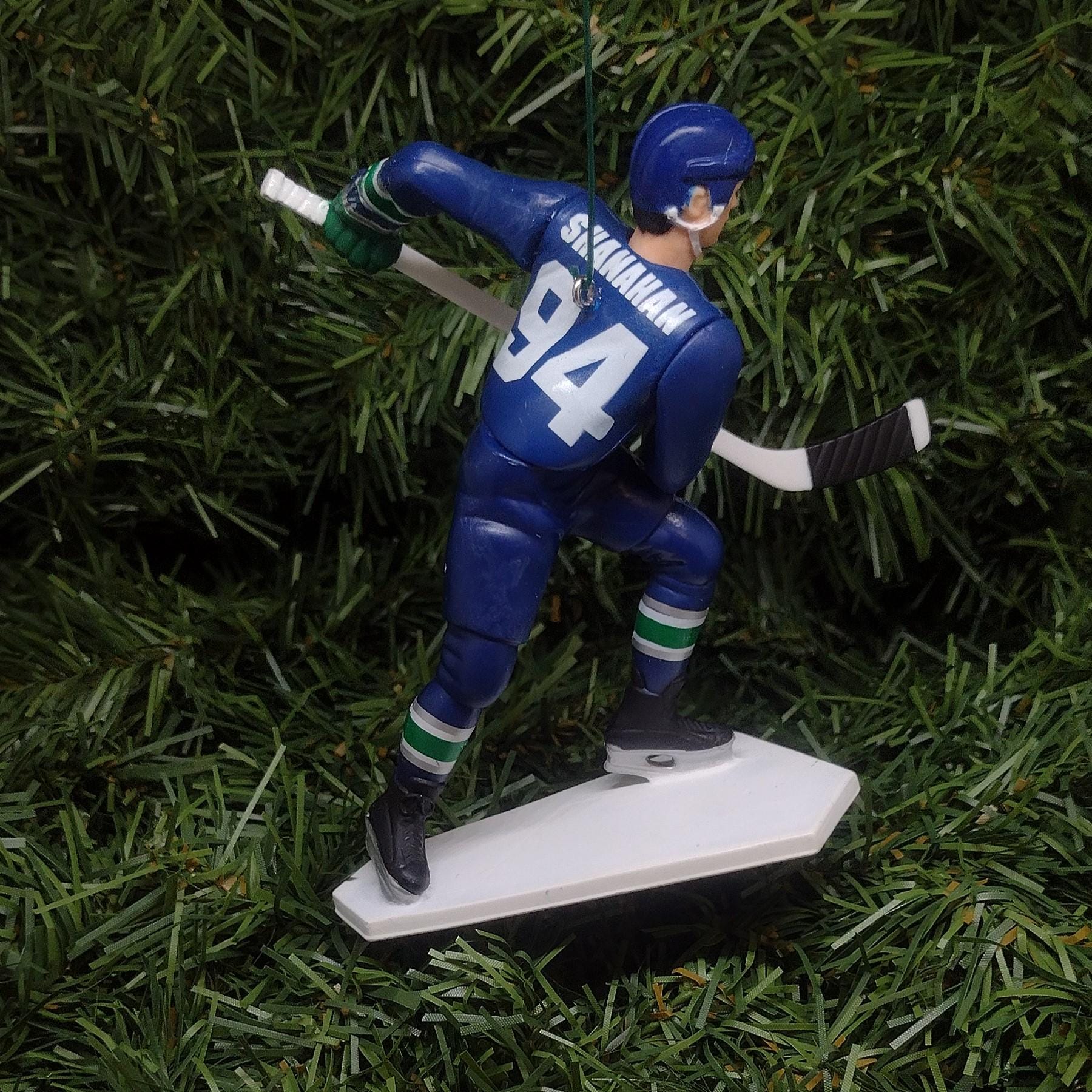 Brendan Shanahan HARTFORD WHALERS Christmas tree ornament nhl hockey xmas figure unique gift idea