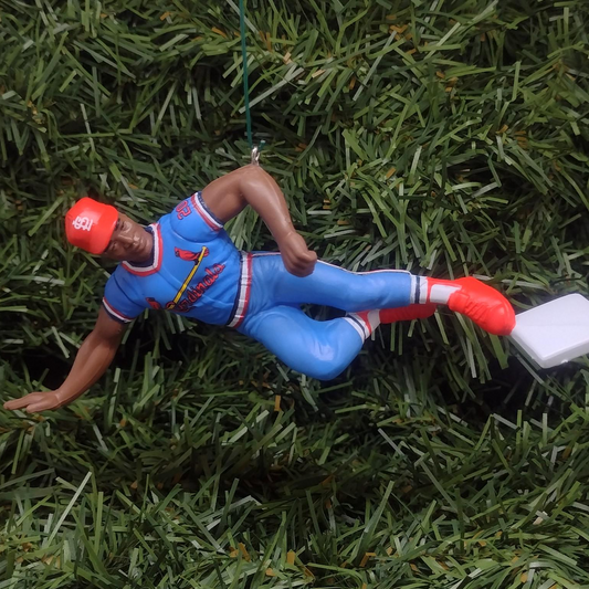 SAINT LOUIS CARDINALS MLB Ornament Lou Brock Christmas Gift Baseball Figure Xmas Decoration