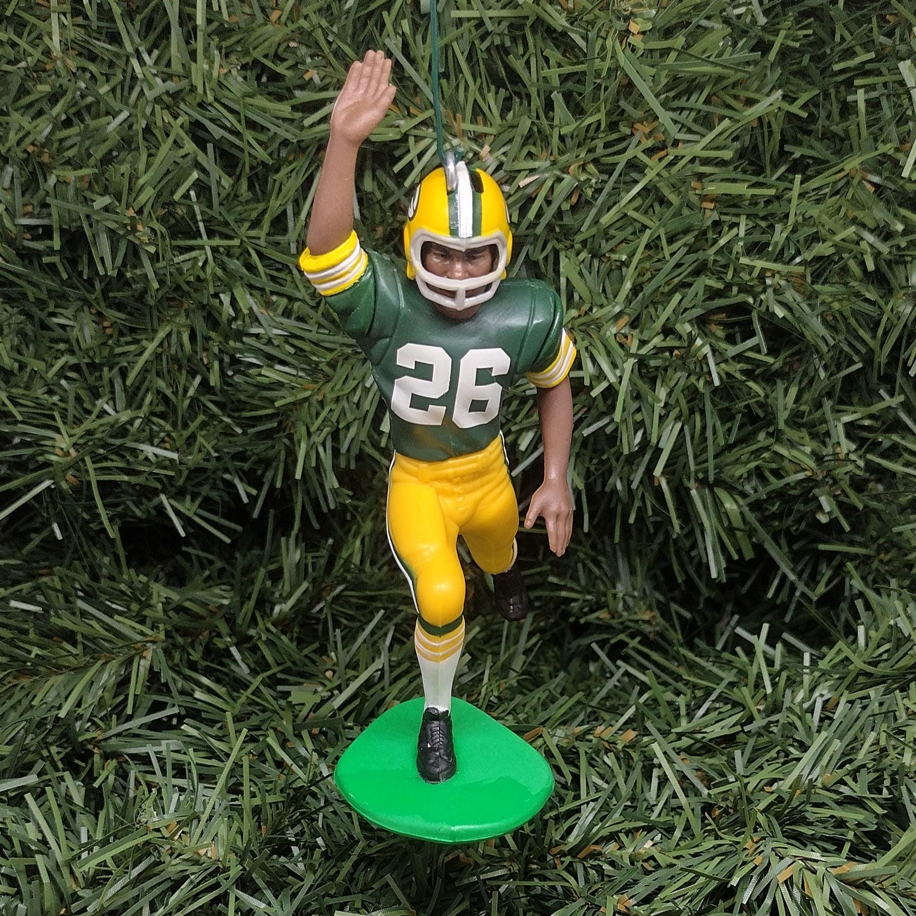 Herb Adderly Green Bay PACKERS Christmas tree Ornament xmas nfl football figure unique gift idea Hall of Fame Super Bowl winner