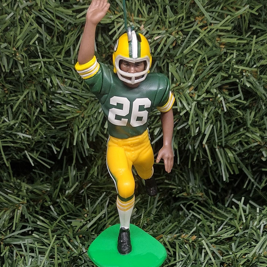 Herb Adderly Green Bay PACKERS Christmas Ornament Gift NFL Football Figure Xmas Decoration