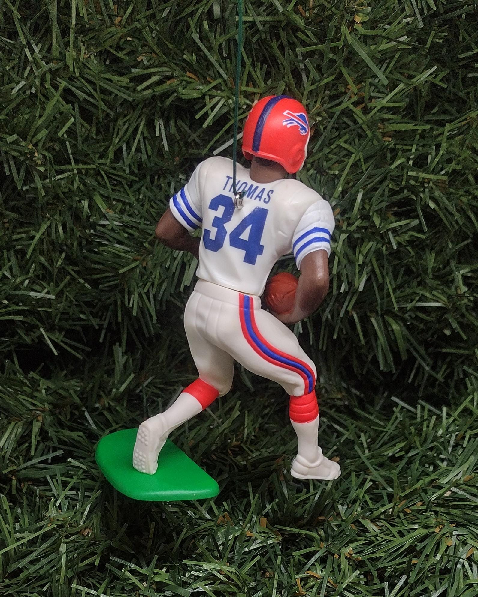 Thurman Thomas BUFFALO BILLS Ornament Christmas Tree Decoration NFL Football Unique Gift Idea