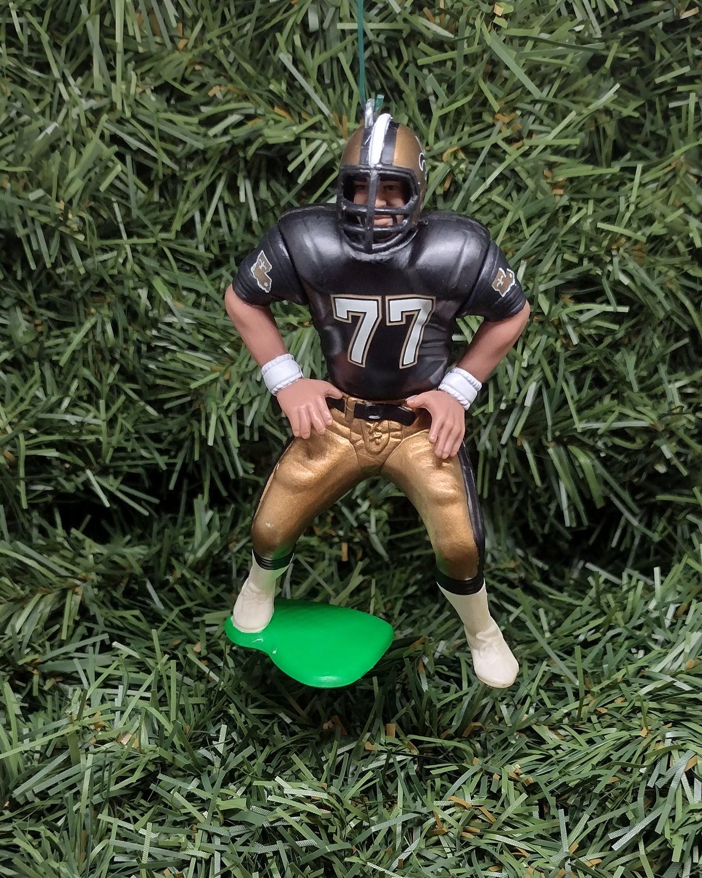 Willie Roaf NEW ORLEANS SAINTS ornament Christmas tree decoration nfl football figure unique Xmas gift idea