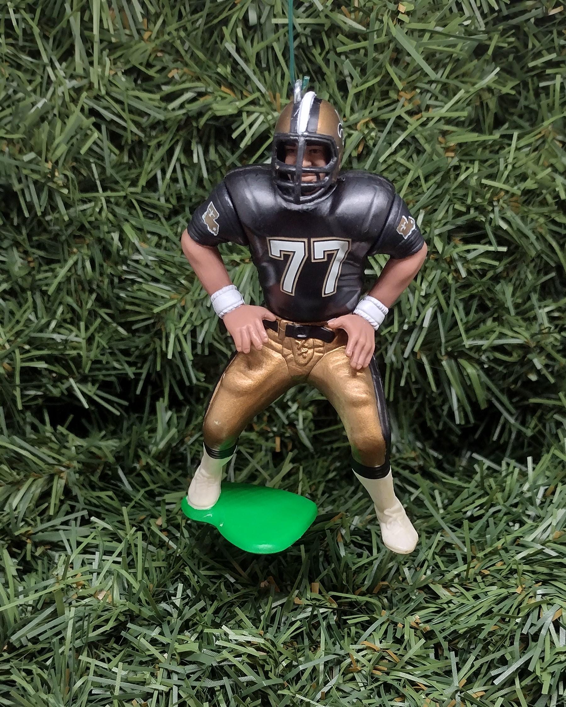 Willie Roaf NEW ORLEANS SAINTS ornament Christmas tree decoration nfl football figure unique Xmas gift idea