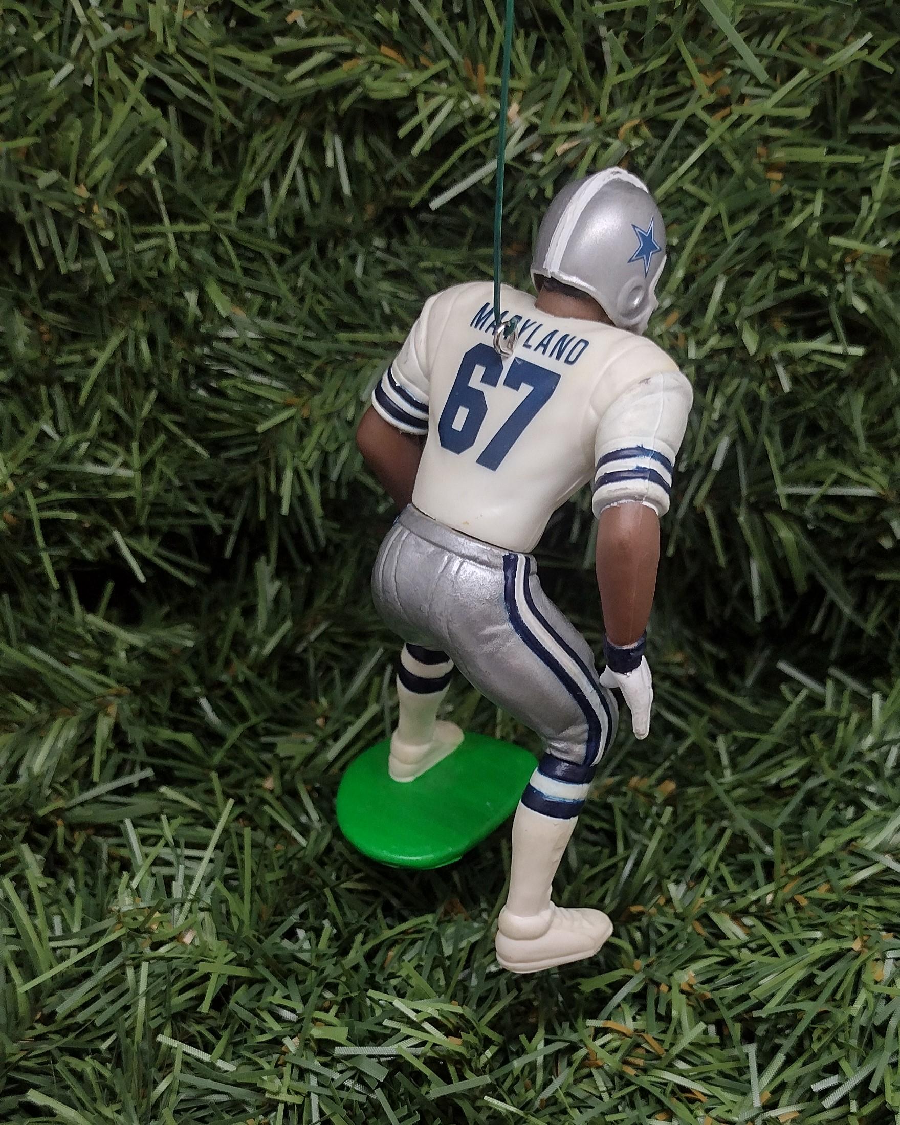 Russell Maryland DALLAS COWBOYS Christmas tree ornament xmas NFL football figure unique gift idea