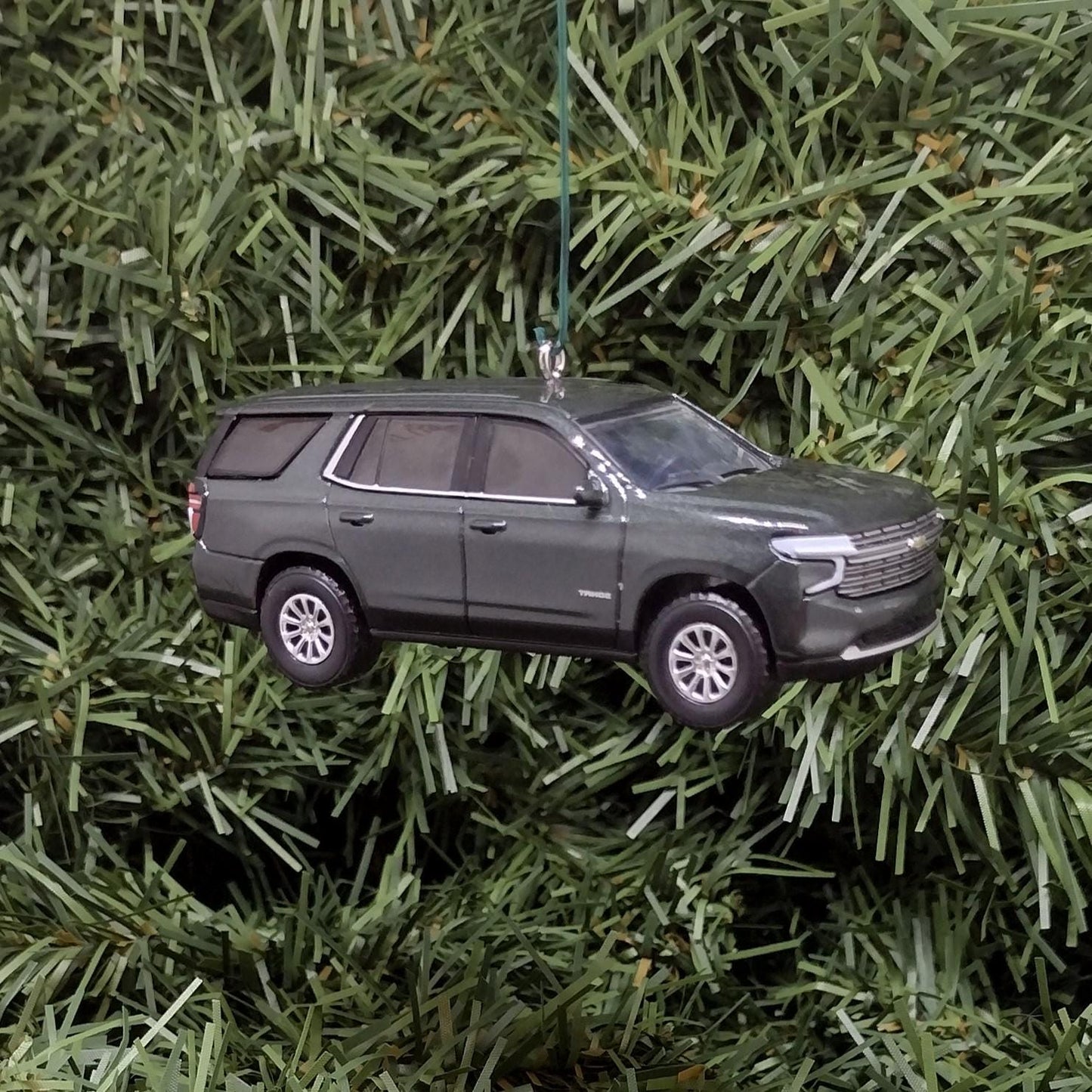 Chevy Tahoe Ornament Christmas Gift Idea for Car Enthusiast Chevrolet Unique Xmas Tree Decoration Great Detail