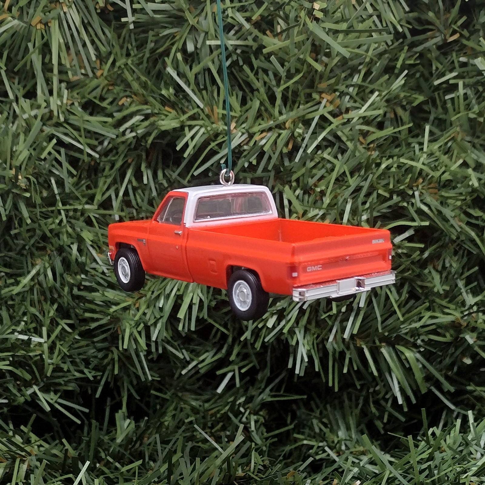 GMC Sierra Ornament 1984 2500 Truck Christmas Gift General Motors Pickup Xmas Tree Decoration