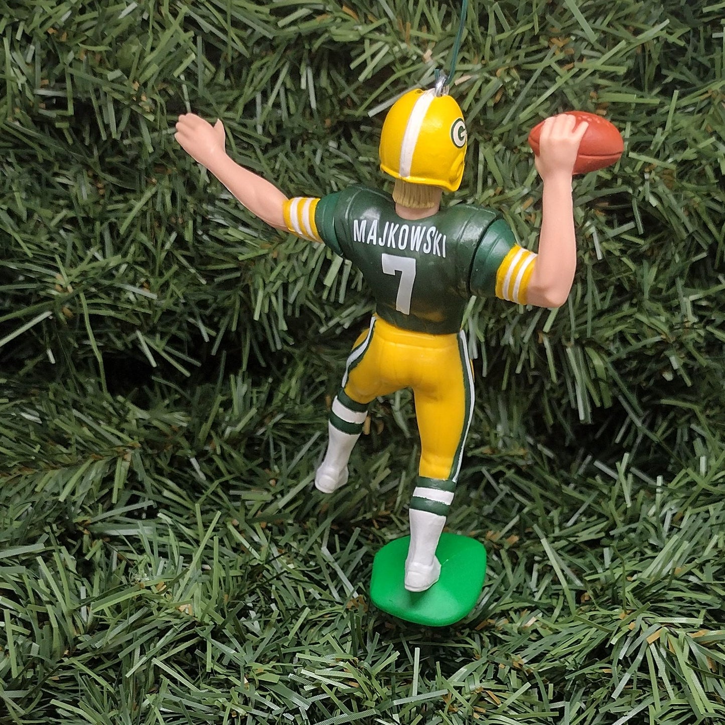 GREEN BAY PACKERS Ornaments Christmas tree decoration Robert Brooks-Dorsey Levens-Mark Chmura xmas nfl football unique gift idea