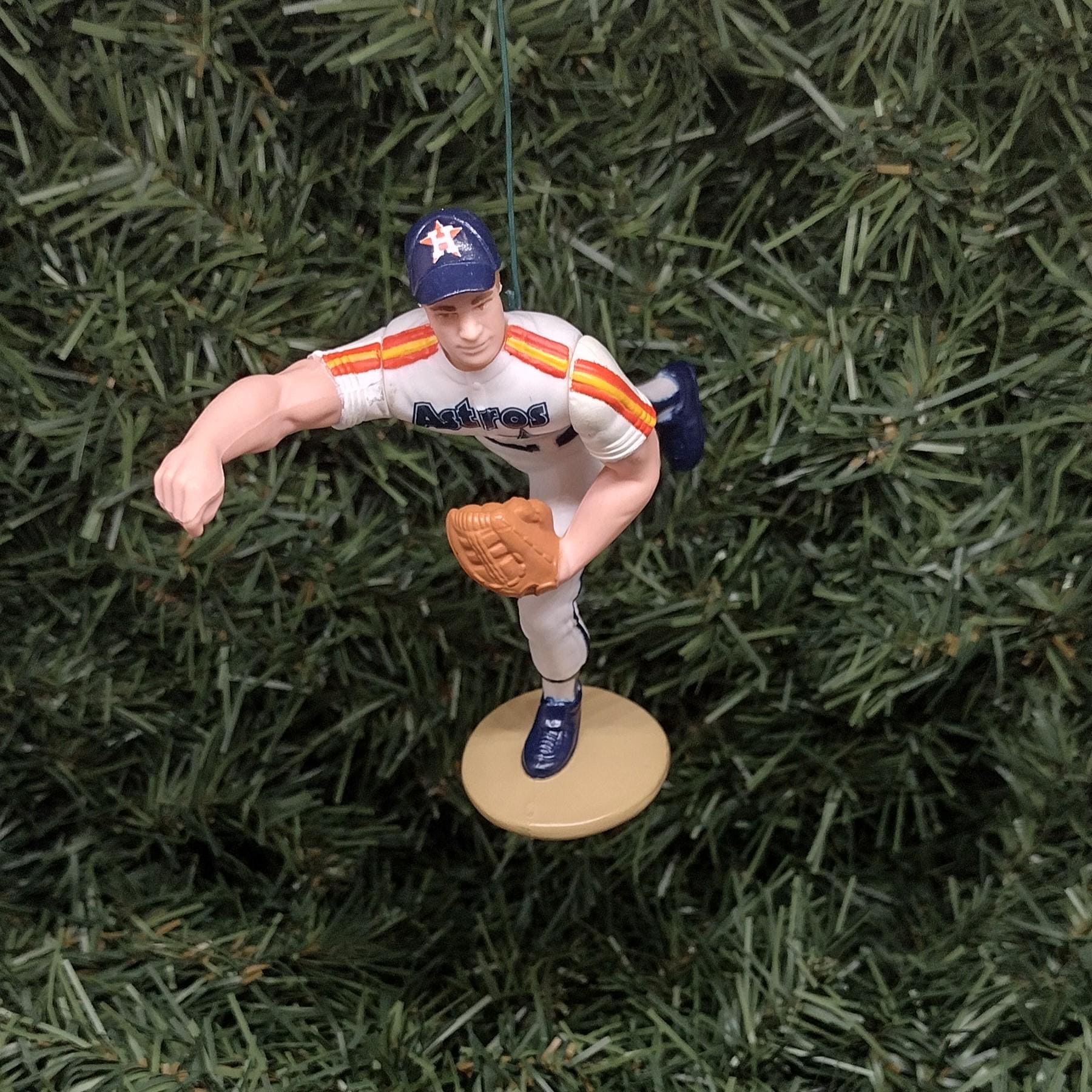 HOUSTON ASTROS Ornaments Jeff Bagwell Craig Biggio Mike Scott MLB Baseball Christmas Gift