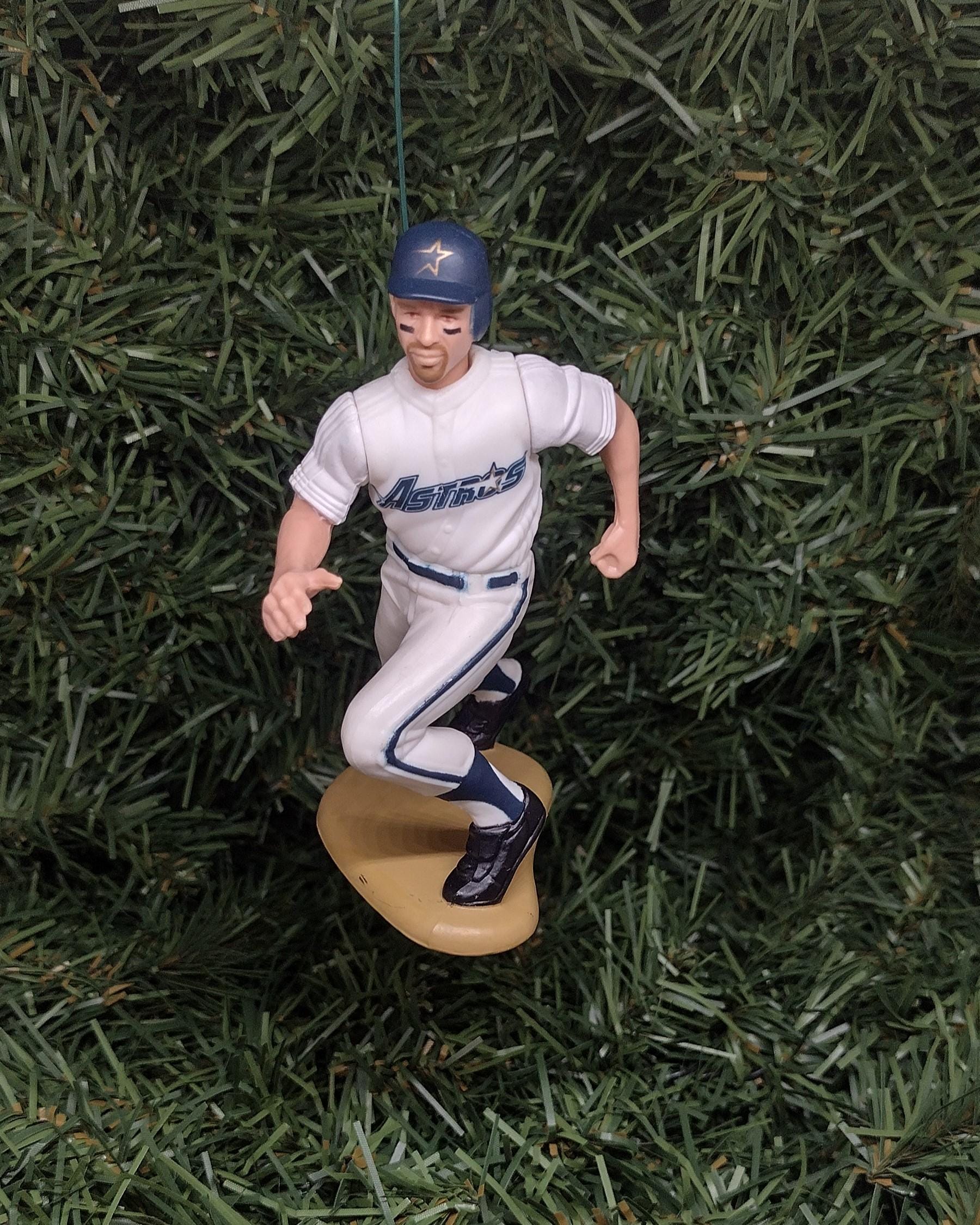 HOUSTON ASTROS Ornaments Jeff Bagwell Craig Biggio Mike Scott MLB Baseball Christmas Gift