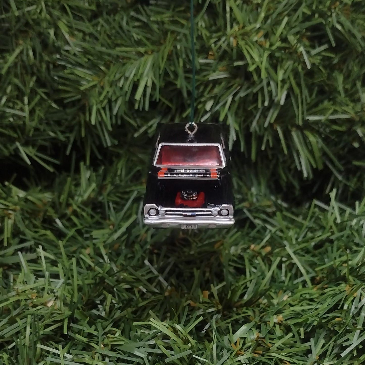 Plymouth 1967 GTX Ornament Christmas Tree Decoration Unique Gift Mopar Black