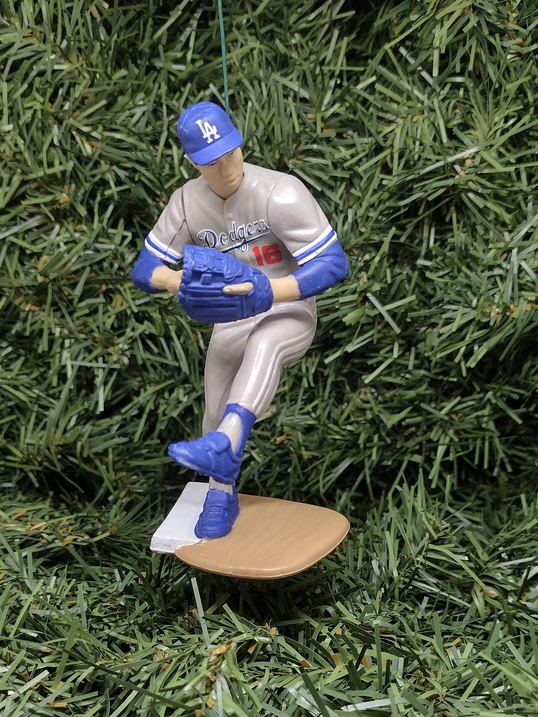 Los Angeles Dodgers Ornament Mike PiazzaHideo Nomo Raul Mondesi Christmas Gift MLB Baseball Figure