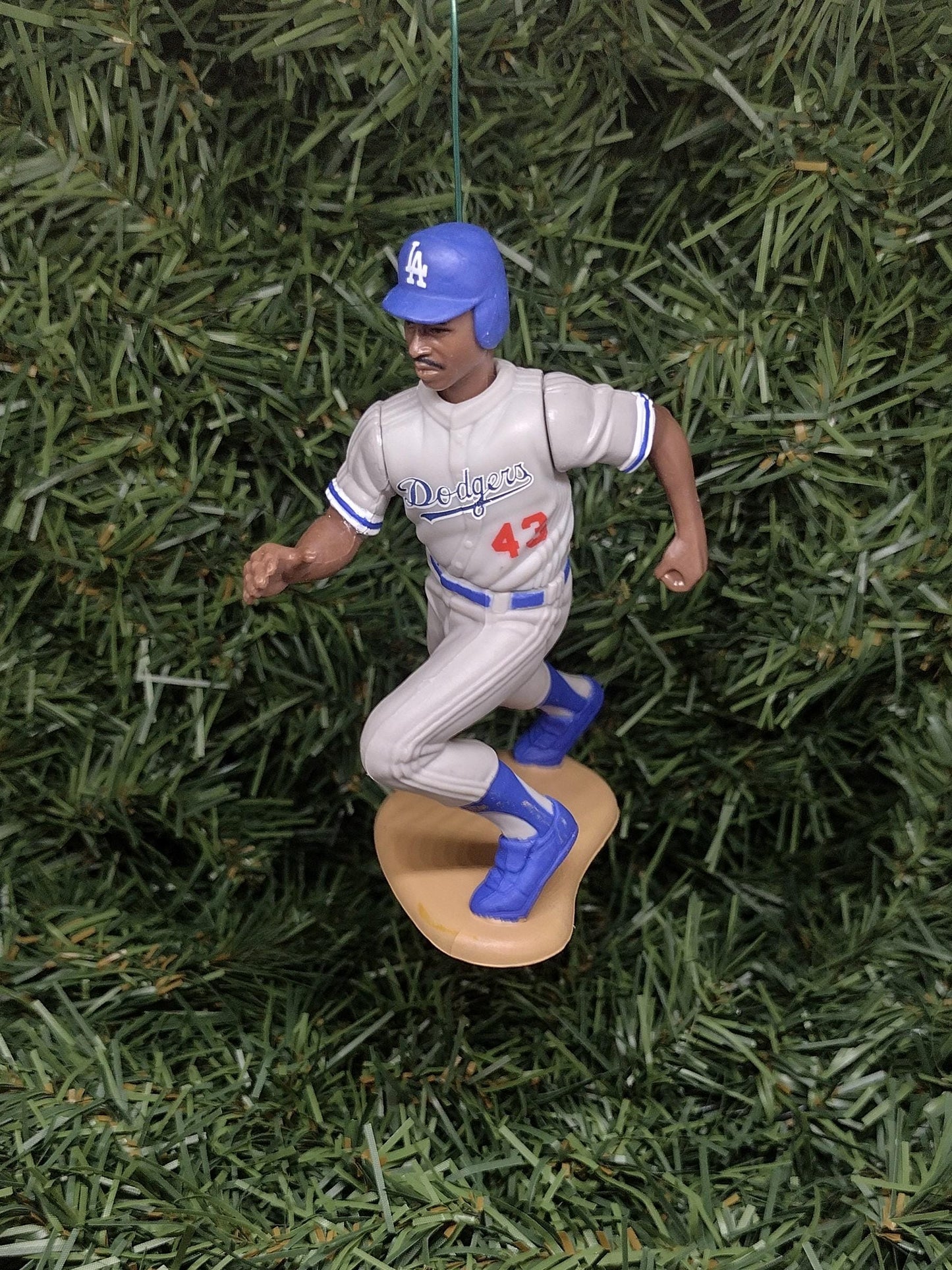 Los Angeles Dodgers Ornament Mike PiazzaHideo Nomo Raul Mondesi Christmas Gift MLB Baseball Figure