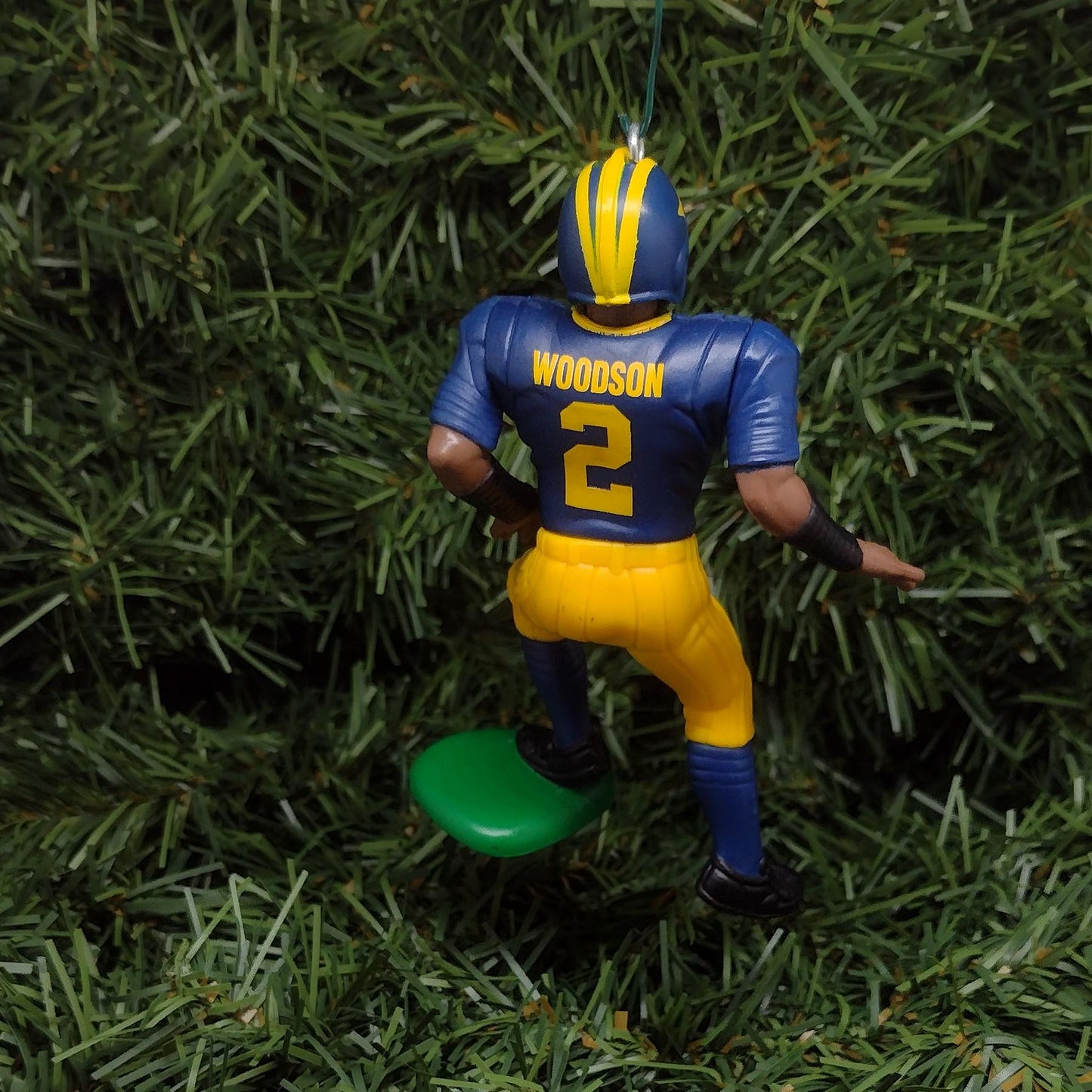 Charles Woodson MICHIGAN WOLVERINES ornament Christmas gift idea NCAA college football heisman trophy winner