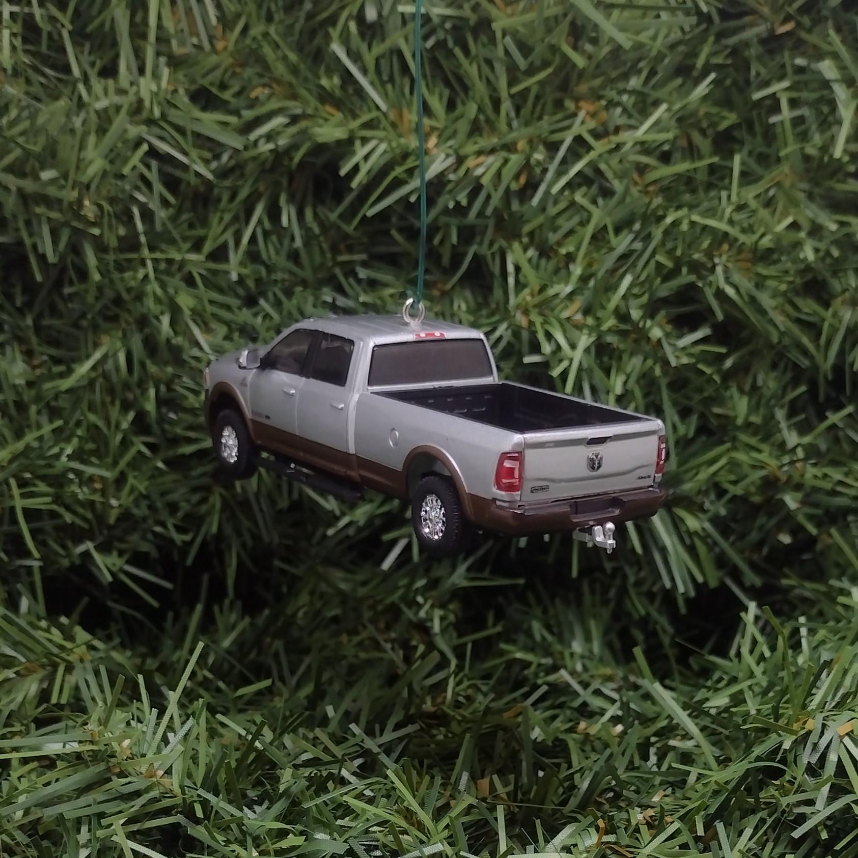 Dodge 2023 Ram Ornament 3500 Longhorn Truck Christmas Gift Xmas Tree Decoration