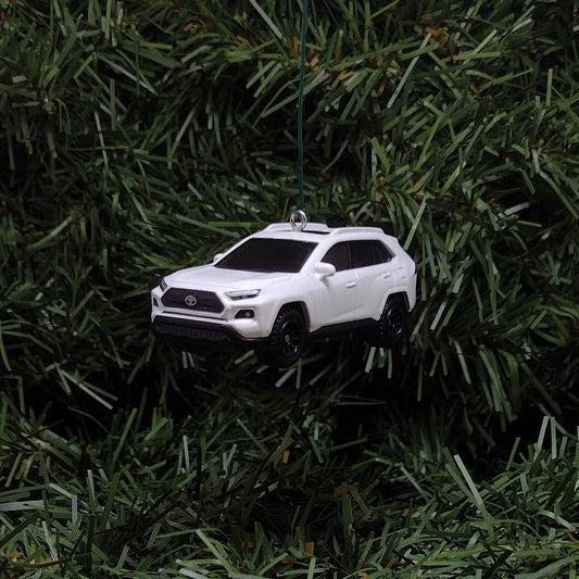 TOYOTA RAV4 Ornament Christmas Tree Decoration Rav 4 2023 TRD SUV Unique Gift Idea 2022 2024