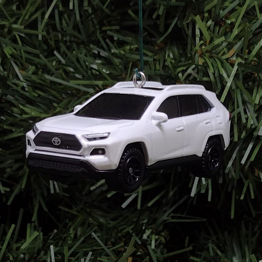 TOYOTA RAV4 Ornament Christmas Tree Decoration Rav 4 2023 TRD SUV Unique Gift Idea 2022 2024