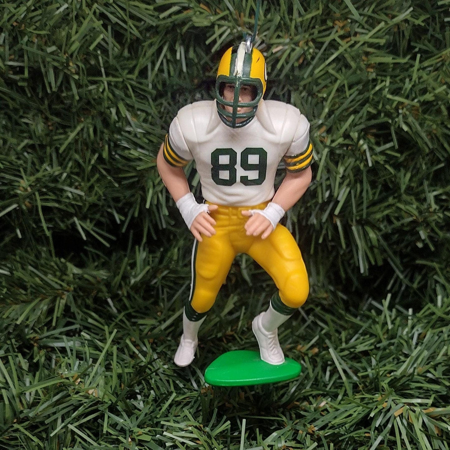 GREEN BAY PACKERS Ornaments Christmas tree decoration Robert Brooks-Dorsey Levens-Mark Chmura xmas nfl football unique gift idea