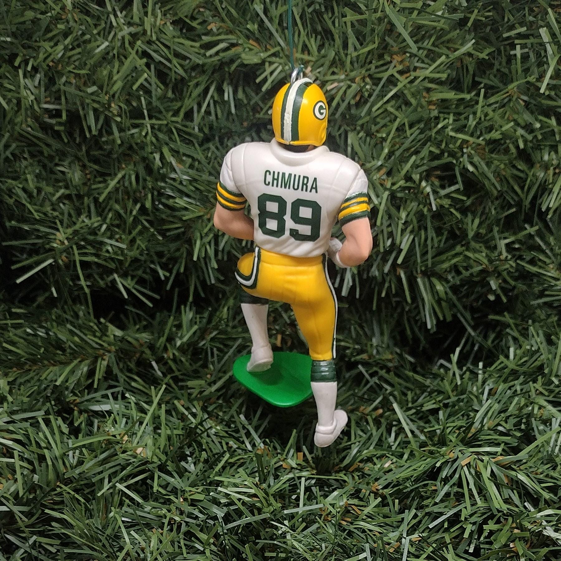 GREEN BAY PACKERS Ornaments Christmas tree decoration Robert Brooks-Dorsey Levens-Mark Chmura xmas nfl football unique gift idea