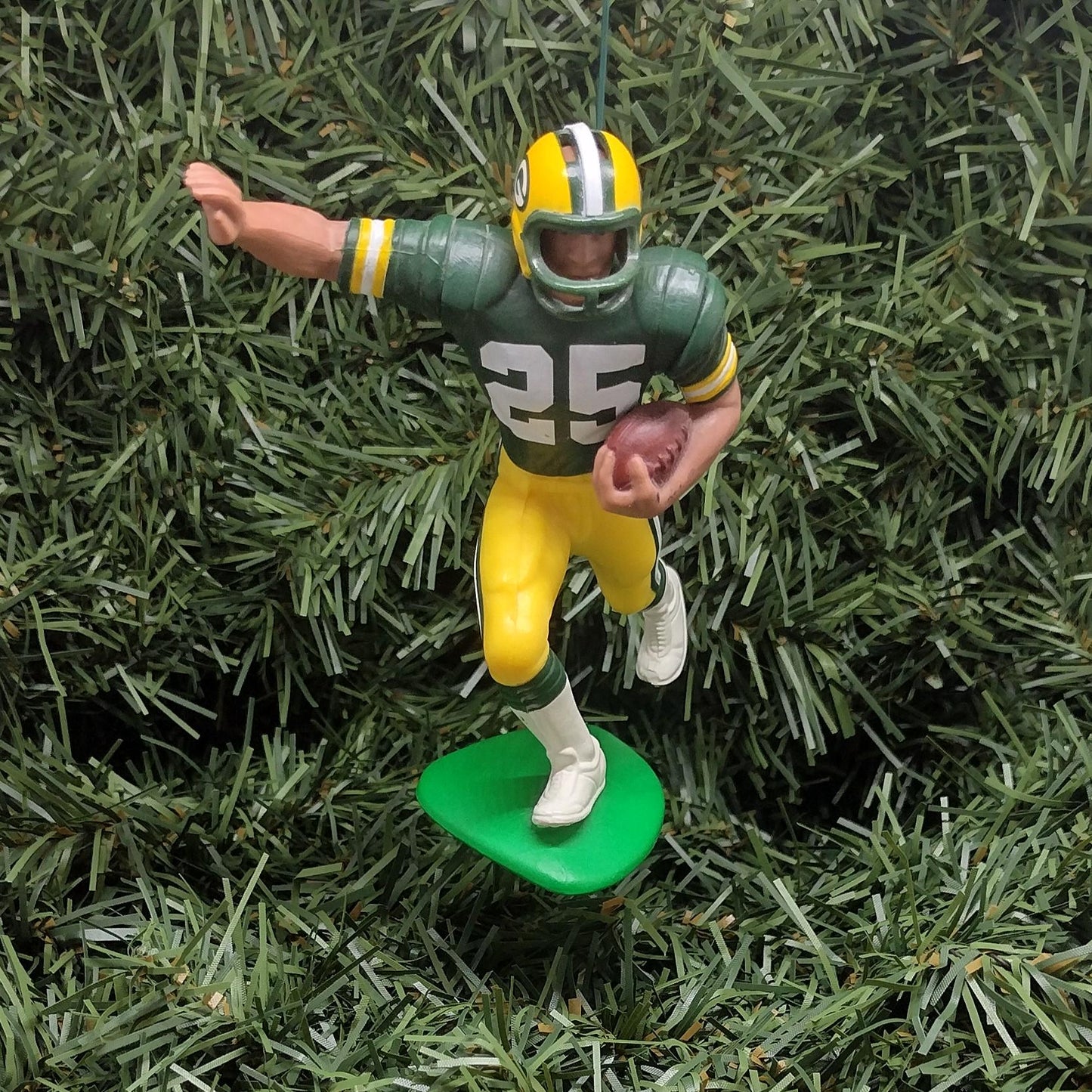 GREEN BAY PACKERS Ornaments Christmas tree decoration Robert Brooks-Dorsey Levens-Mark Chmura xmas nfl football unique gift idea