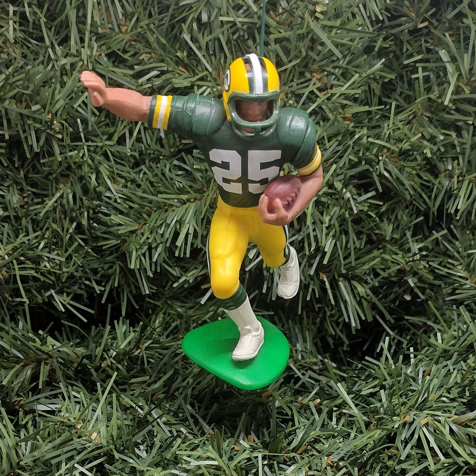 GREEN BAY PACKERS Ornaments Christmas tree decoration Robert Brooks-Dorsey Levens-Mark Chmura xmas nfl football unique gift idea