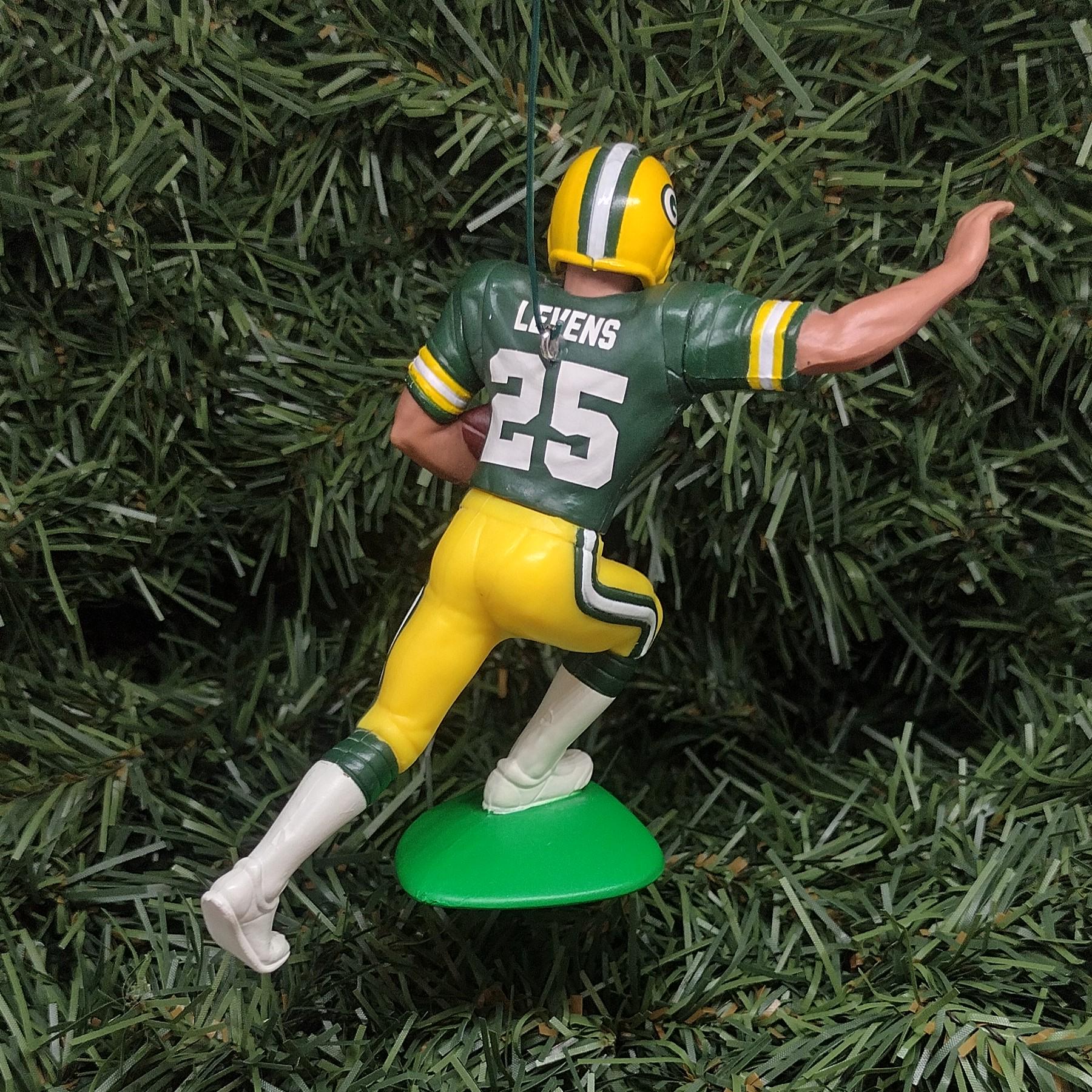 GREEN BAY PACKERS Ornaments Christmas tree decoration Robert Brooks-Dorsey Levens-Mark Chmura xmas nfl football unique gift idea